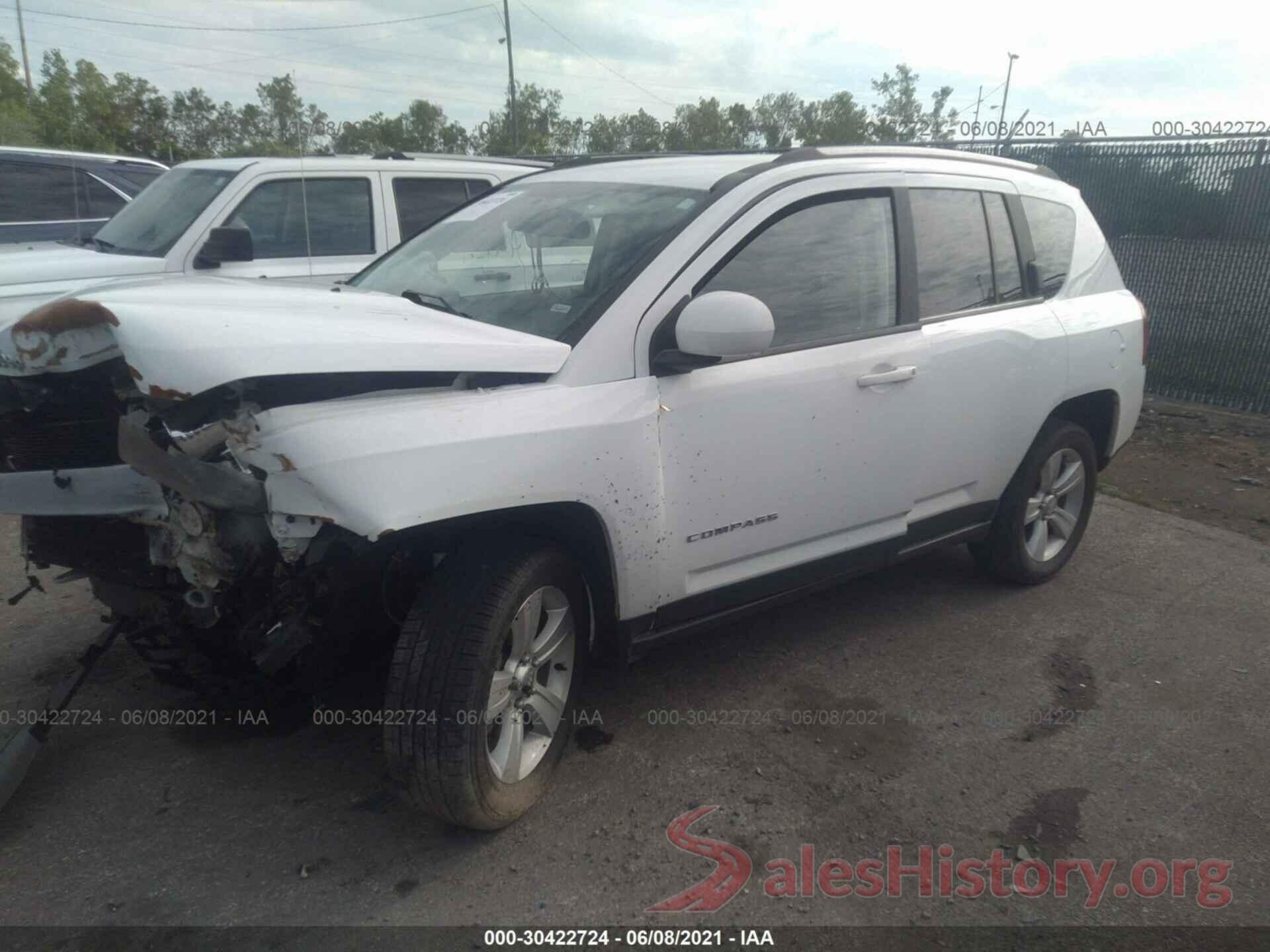 1C4NJDEBXHD205124 2017 JEEP COMPASS