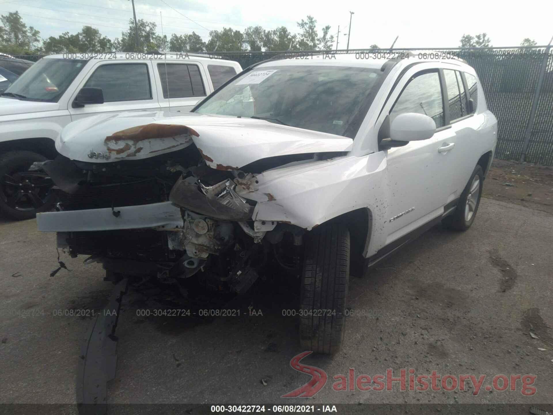 1C4NJDEBXHD205124 2017 JEEP COMPASS