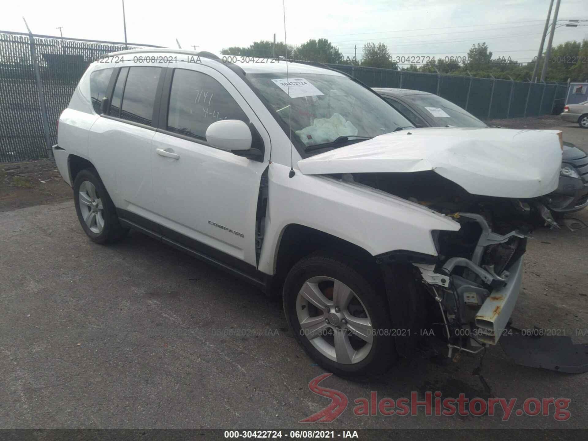 1C4NJDEBXHD205124 2017 JEEP COMPASS