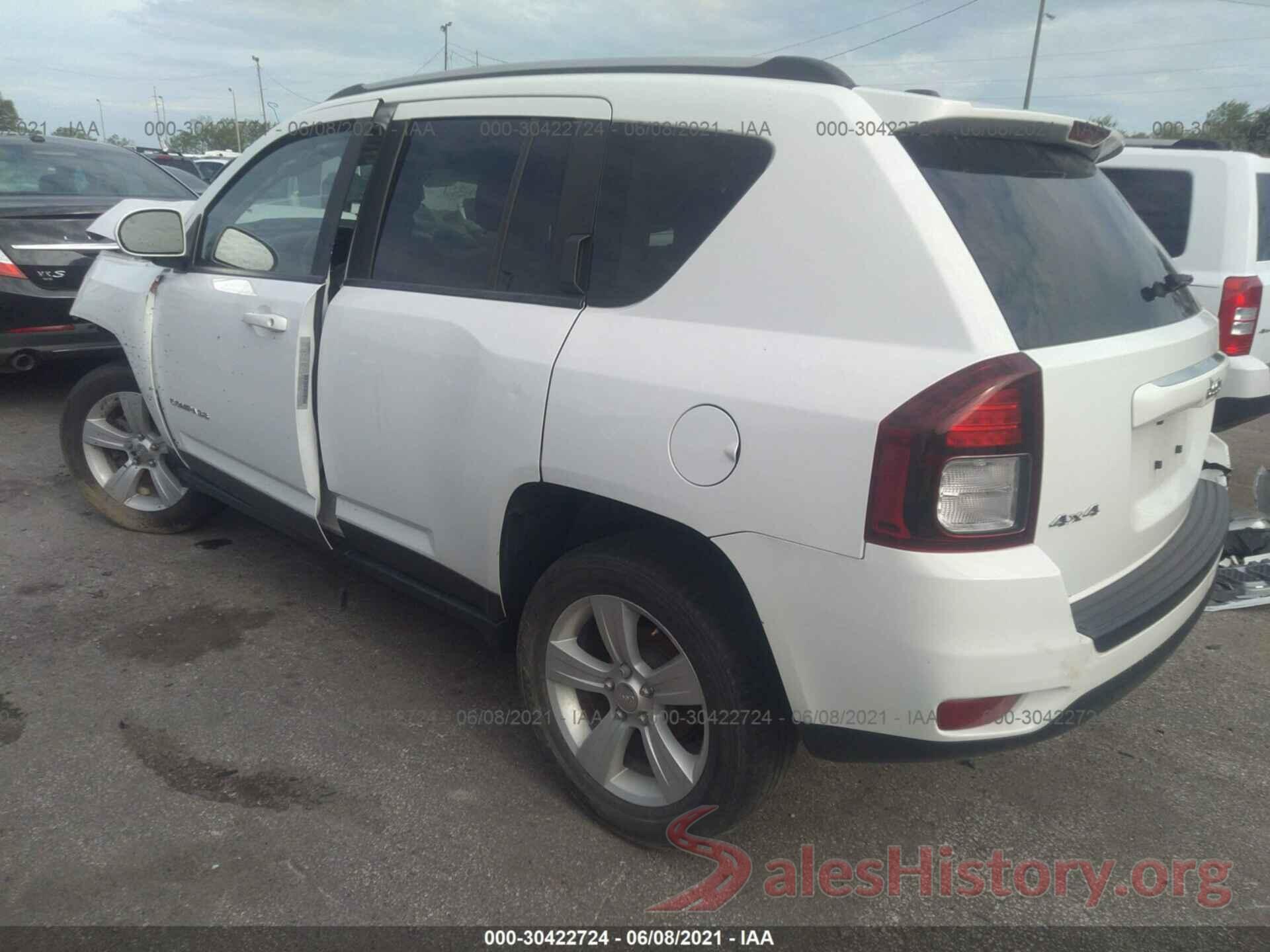 1C4NJDEBXHD205124 2017 JEEP COMPASS