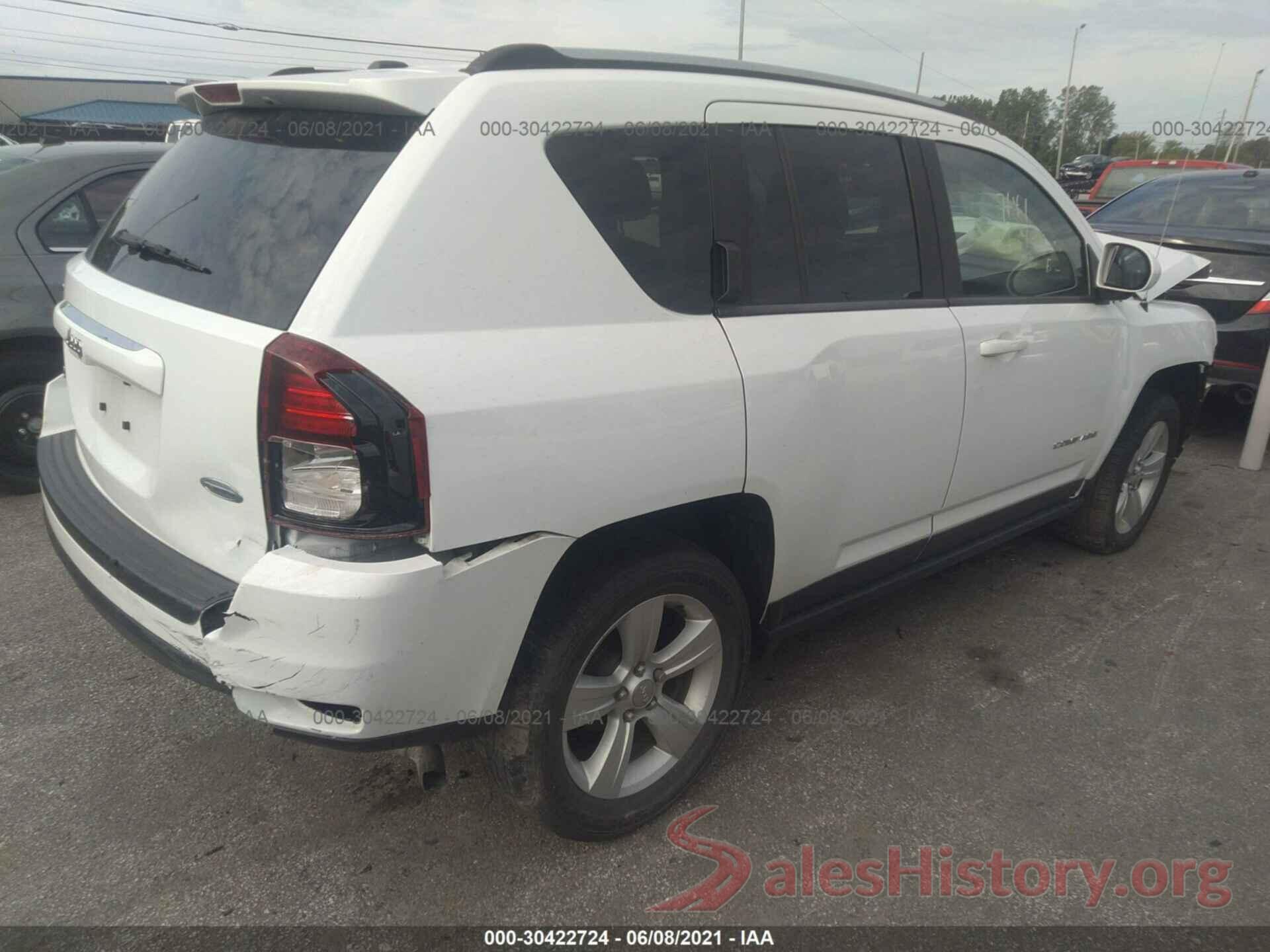 1C4NJDEBXHD205124 2017 JEEP COMPASS