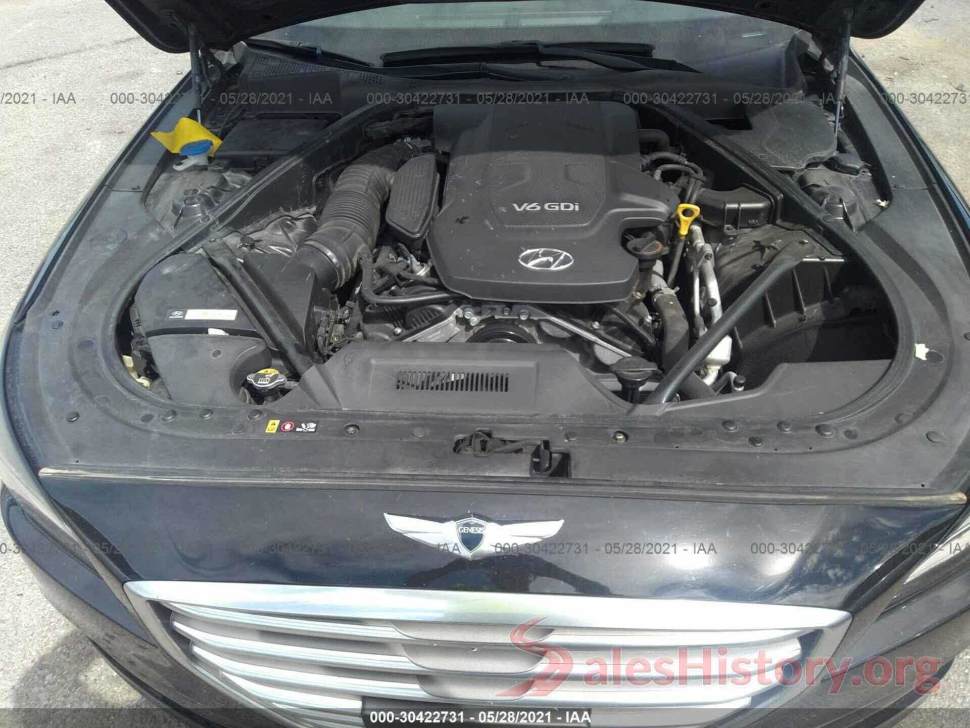 KMHGN4JE9GU110626 2016 HYUNDAI GENESIS