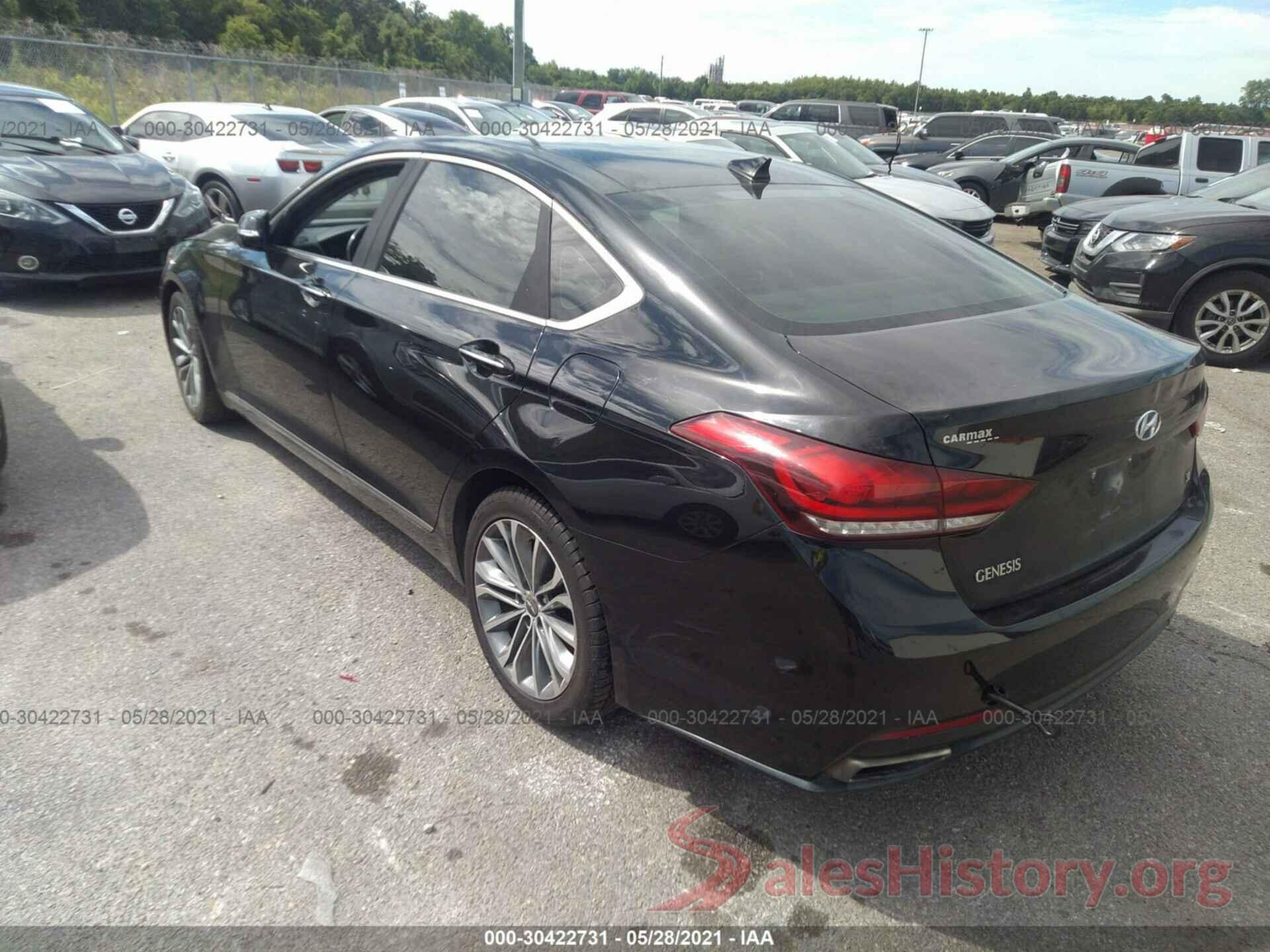 KMHGN4JE9GU110626 2016 HYUNDAI GENESIS