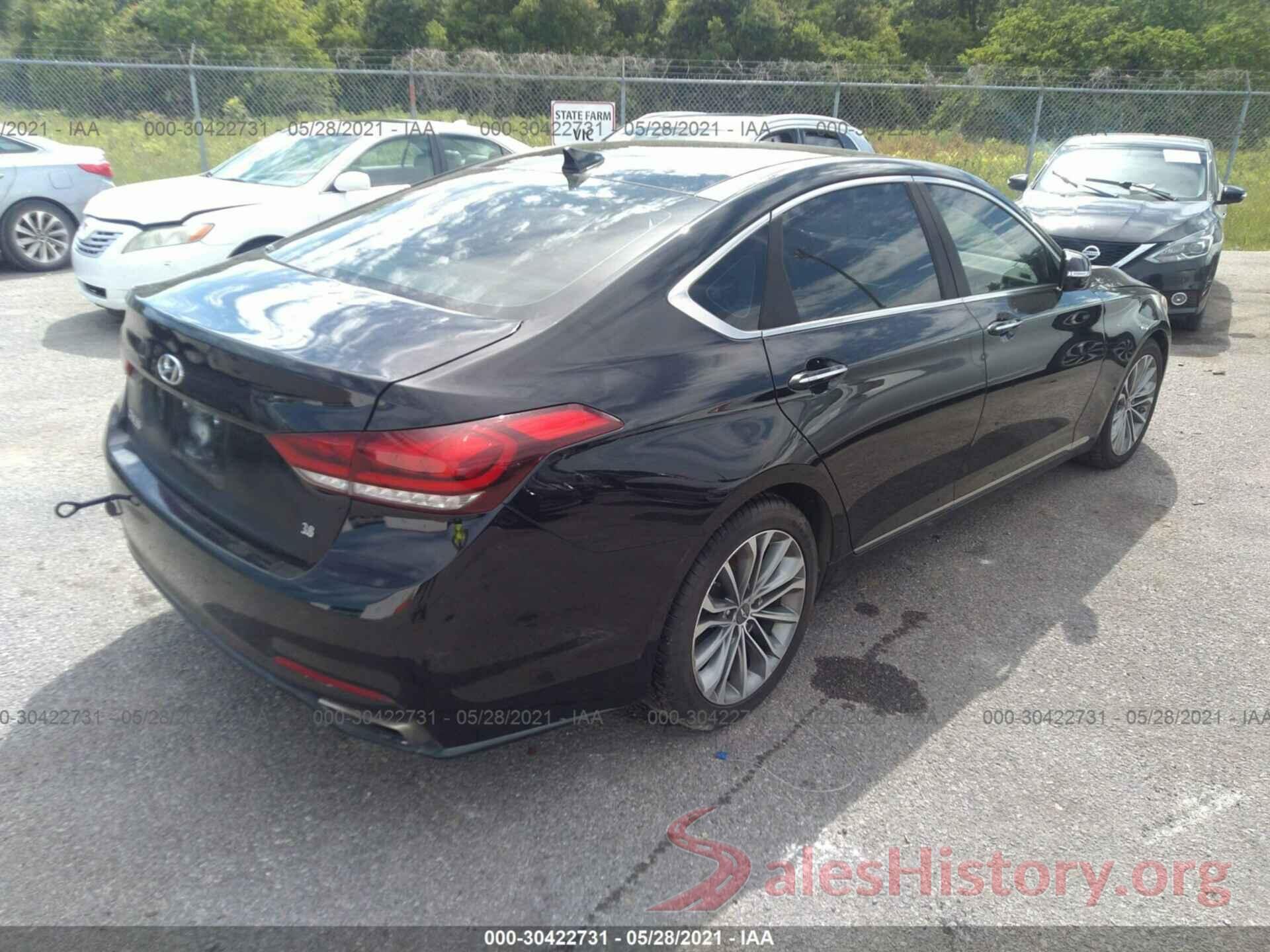 KMHGN4JE9GU110626 2016 HYUNDAI GENESIS