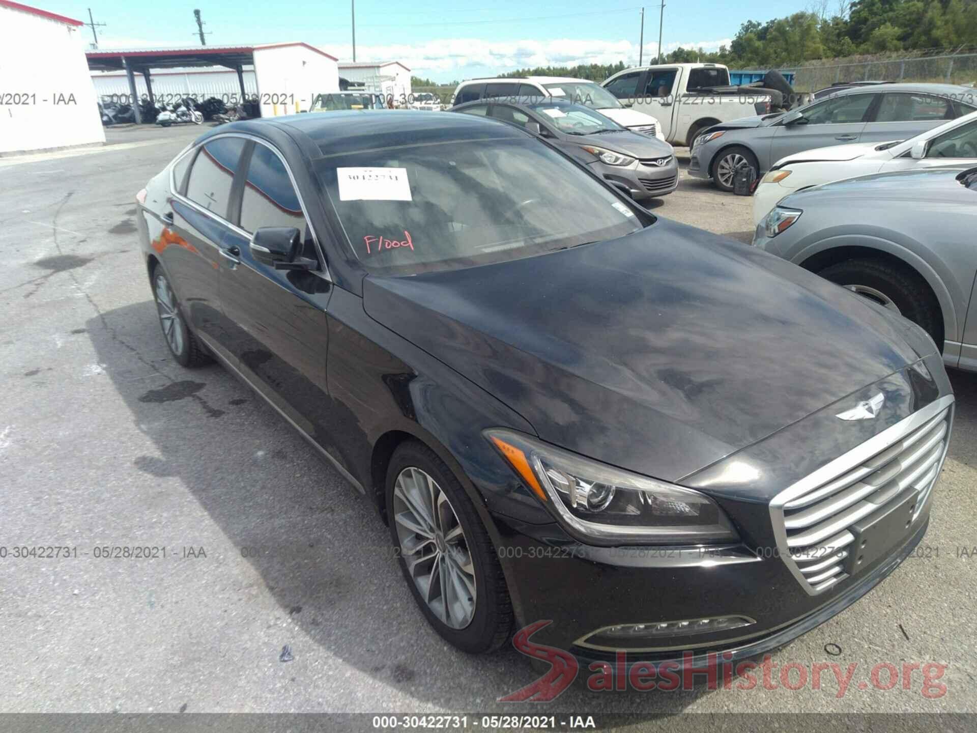 KMHGN4JE9GU110626 2016 HYUNDAI GENESIS