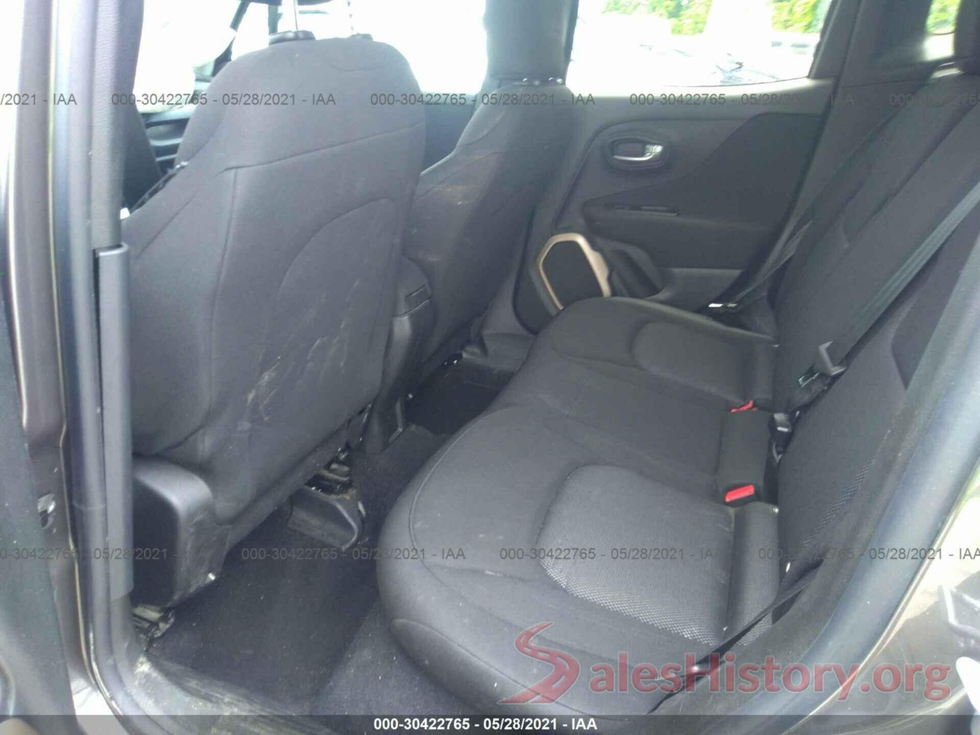 ZACCJAAT7GPE31447 2016 JEEP RENEGADE