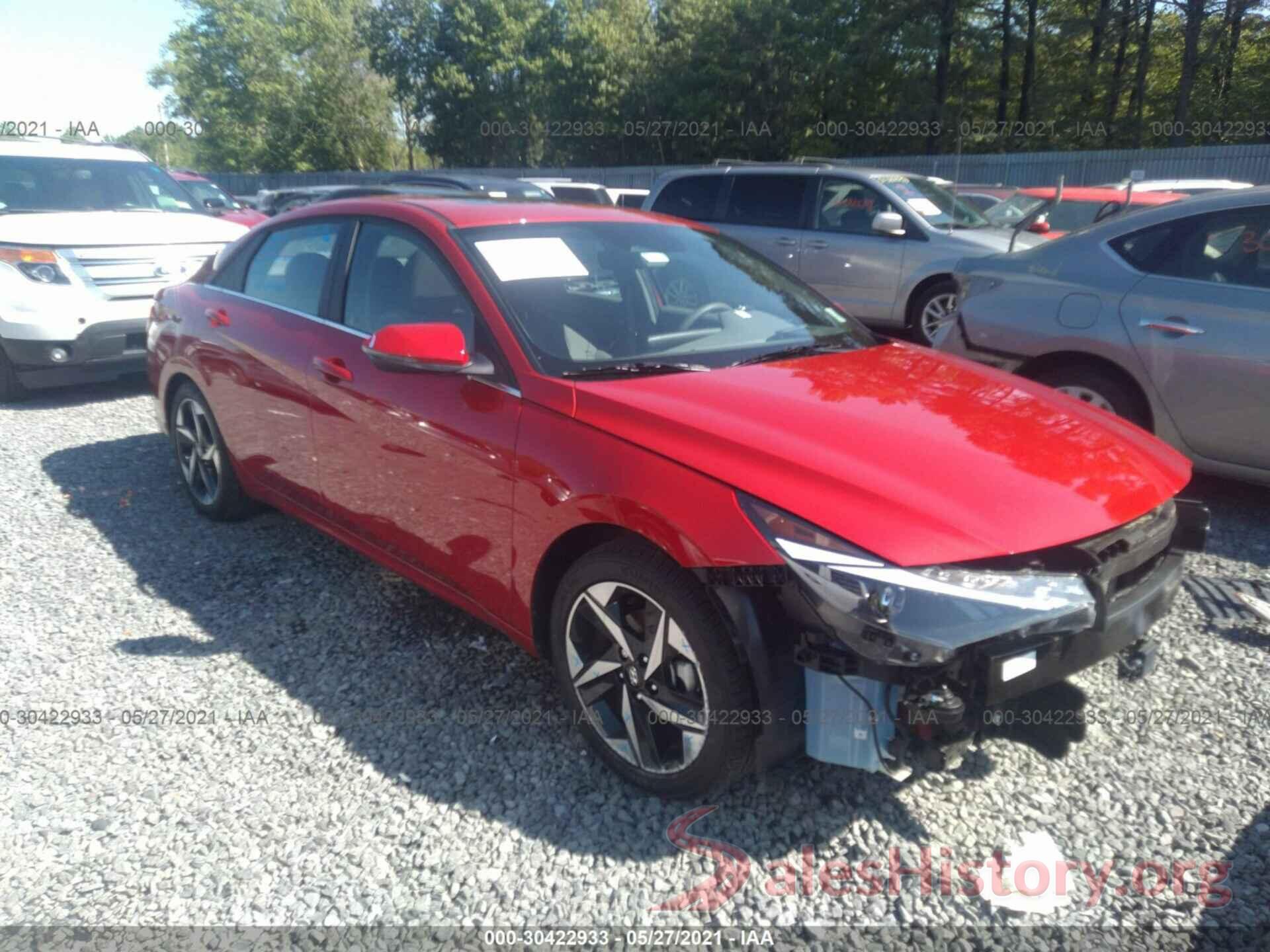 5NPLN4AG0MH006410 2021 HYUNDAI ELANTRA