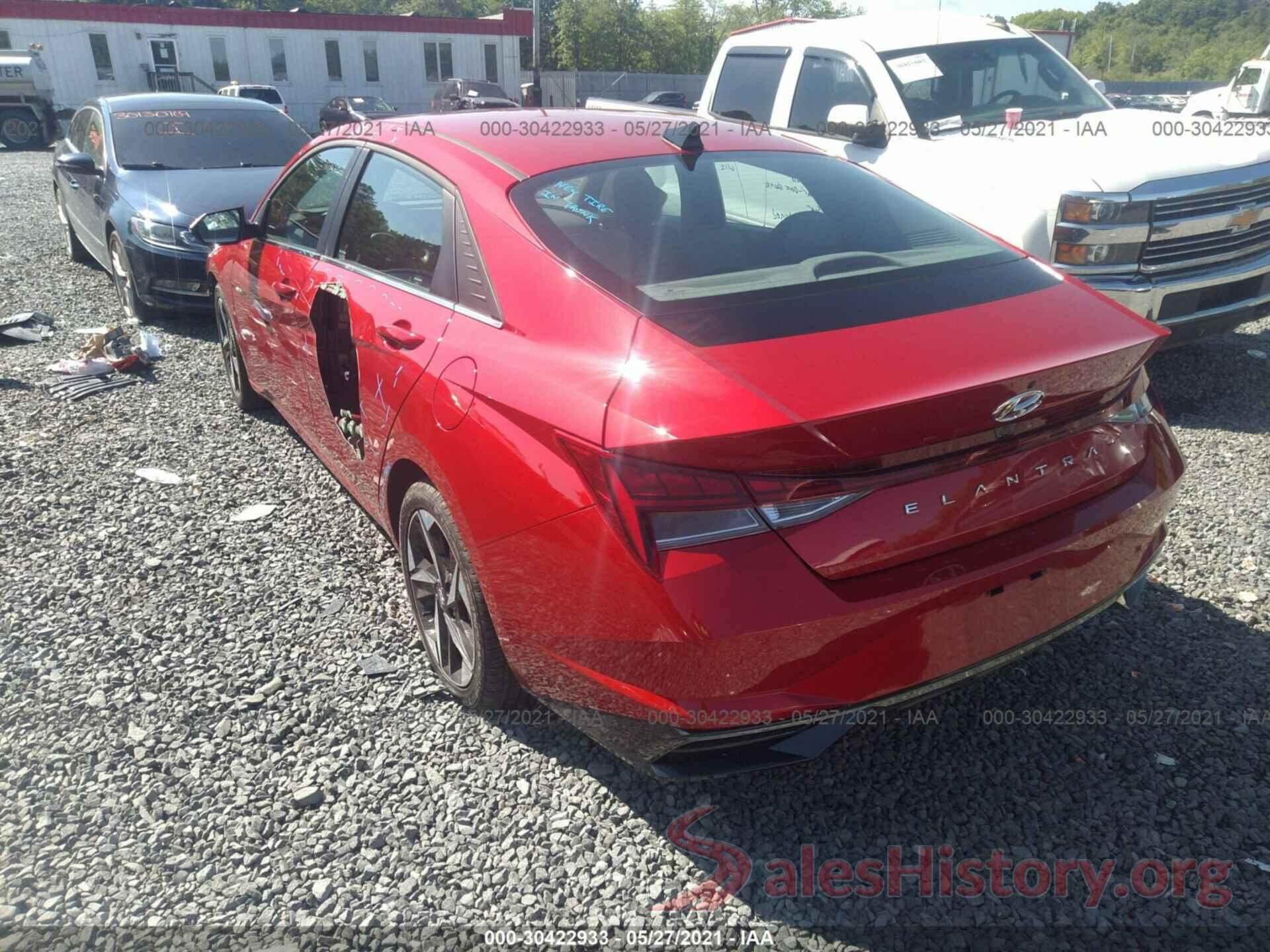 5NPLN4AG0MH006410 2021 HYUNDAI ELANTRA