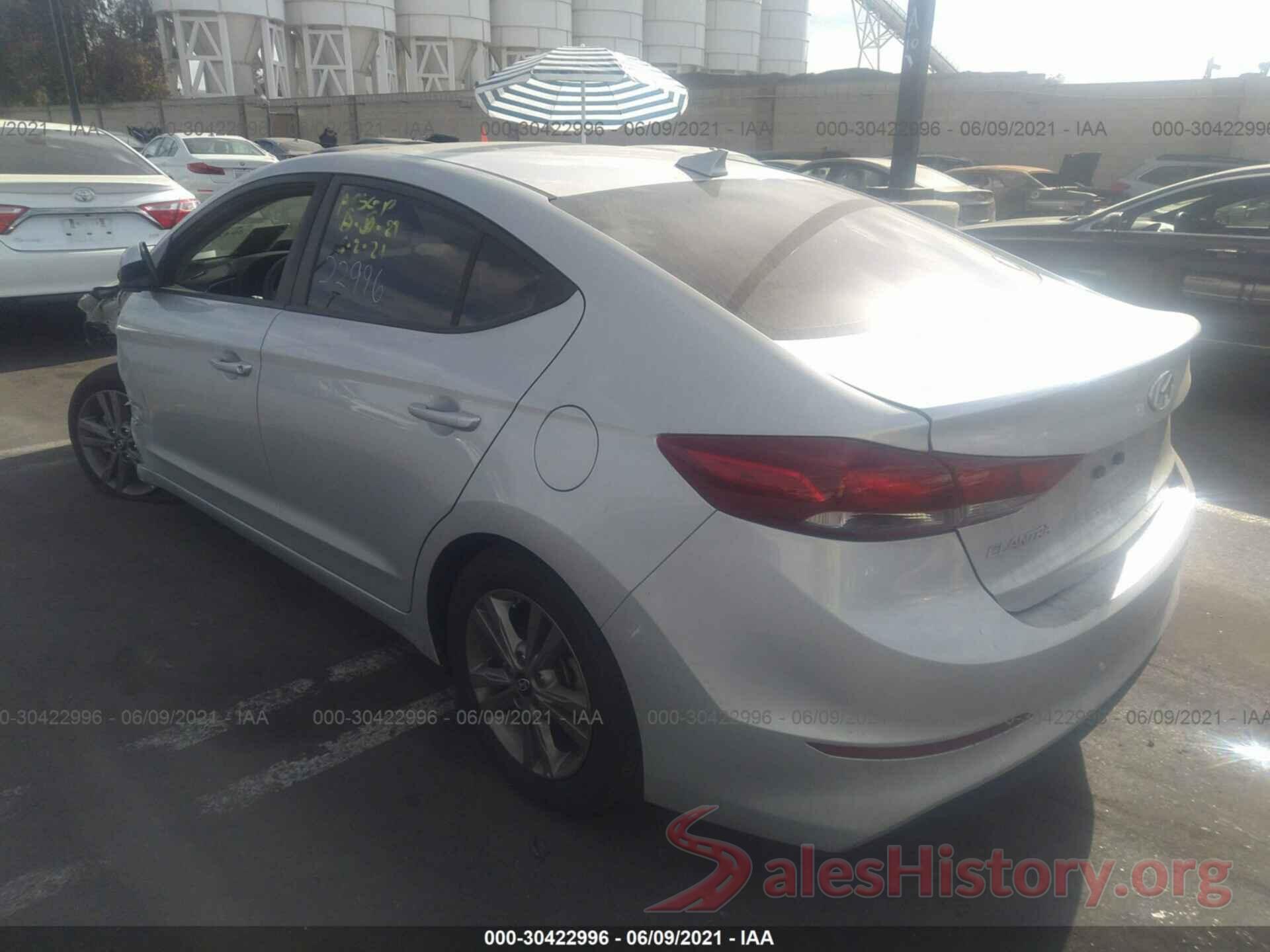 5NPD84LF0JH290987 2018 HYUNDAI ELANTRA