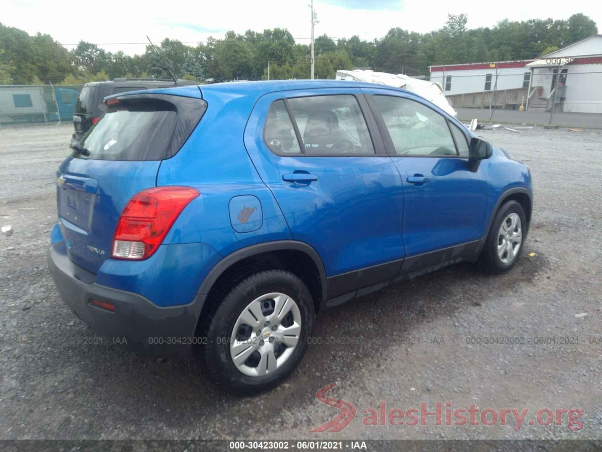 KL7CJKSBXGB621181 2016 CHEVROLET TRAX