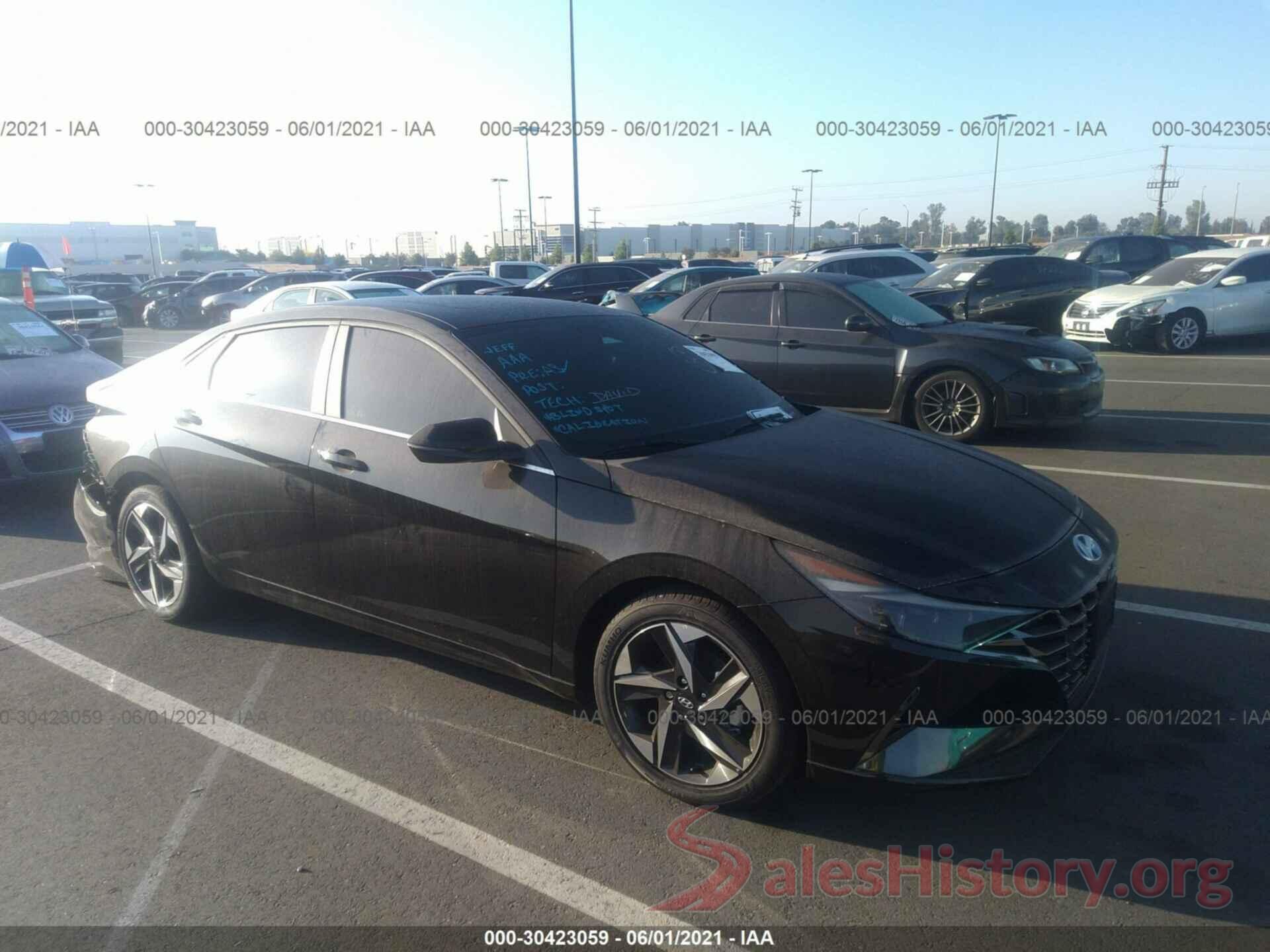 5NPLP4AG2MH030346 2021 HYUNDAI ELANTRA