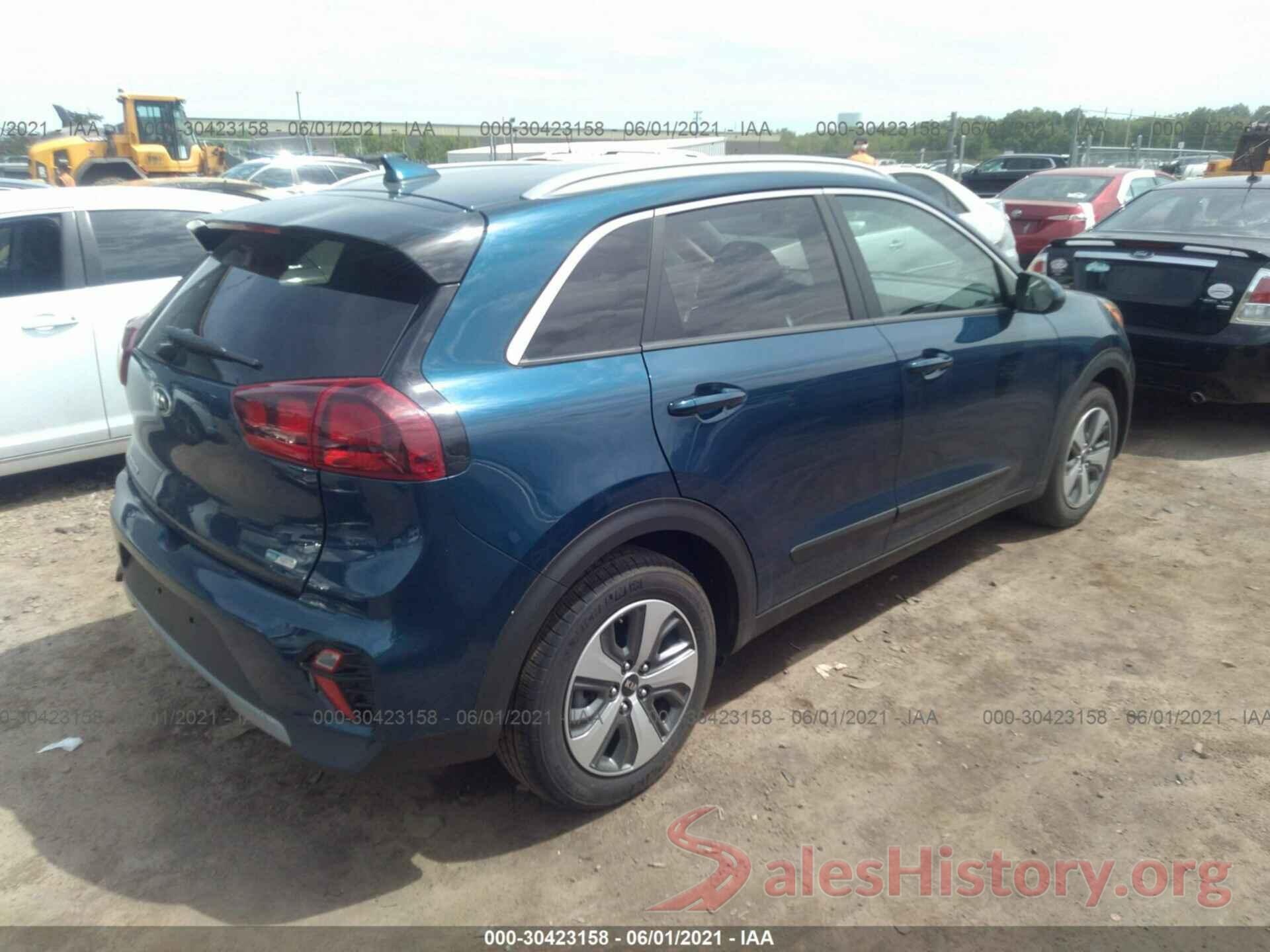 KNDCB3LC4L5414548 2020 KIA NIRO