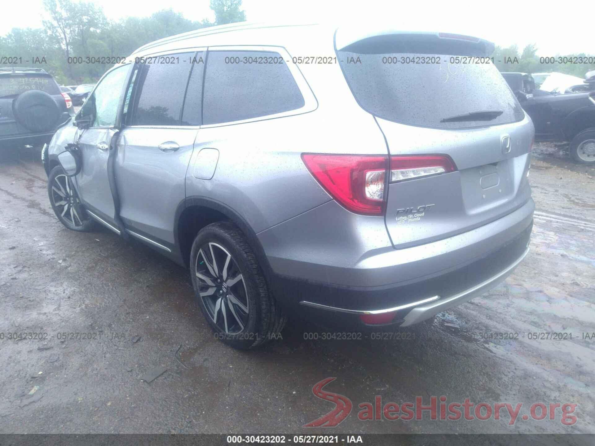 5FNYF6H6XKB056741 2019 HONDA PILOT