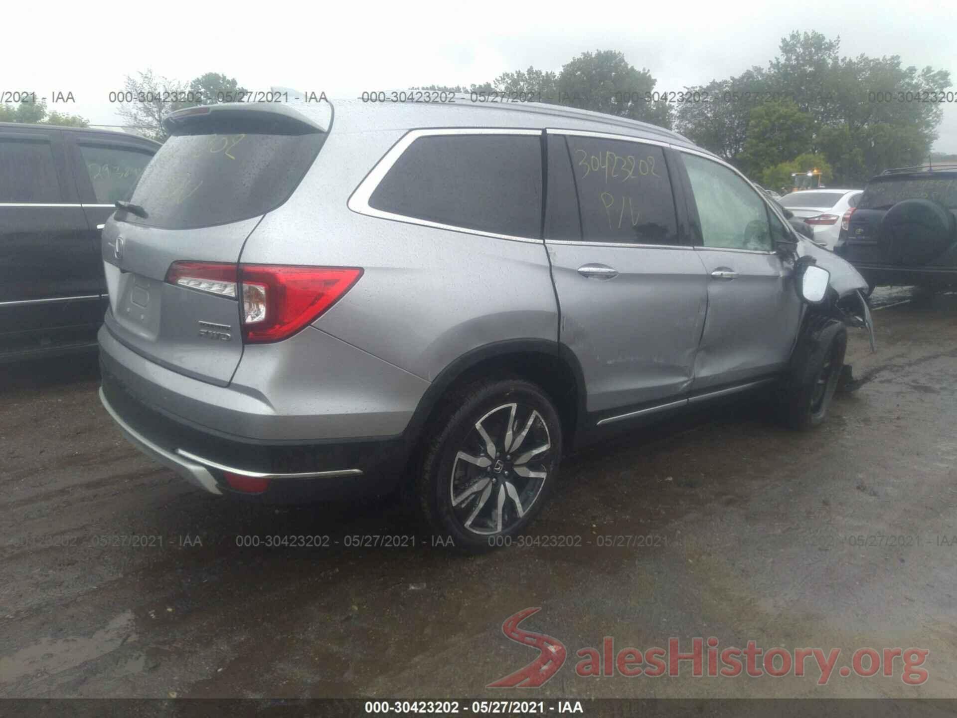 5FNYF6H6XKB056741 2019 HONDA PILOT