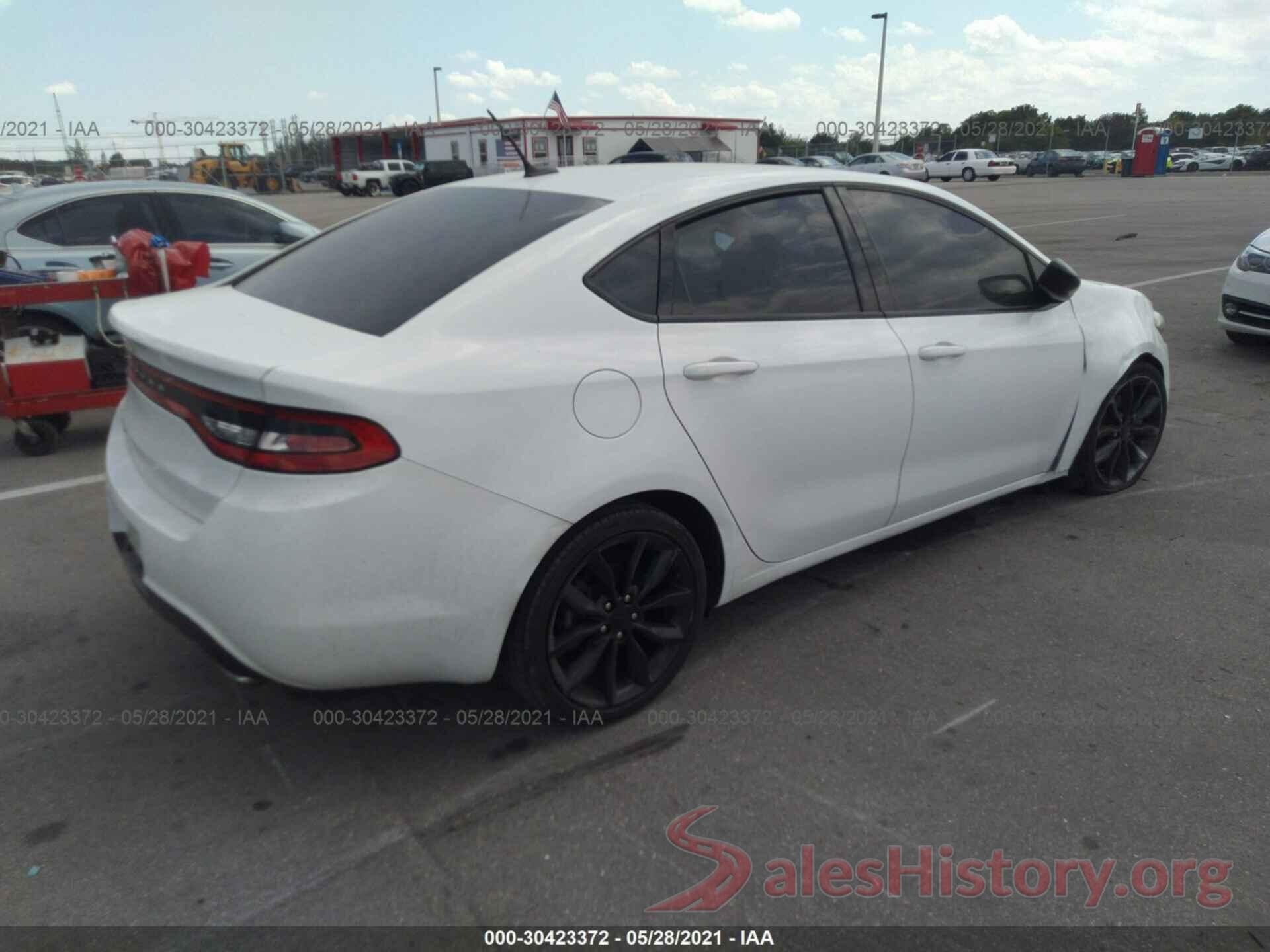 1C3CDFBBXGD682542 2016 DODGE DART