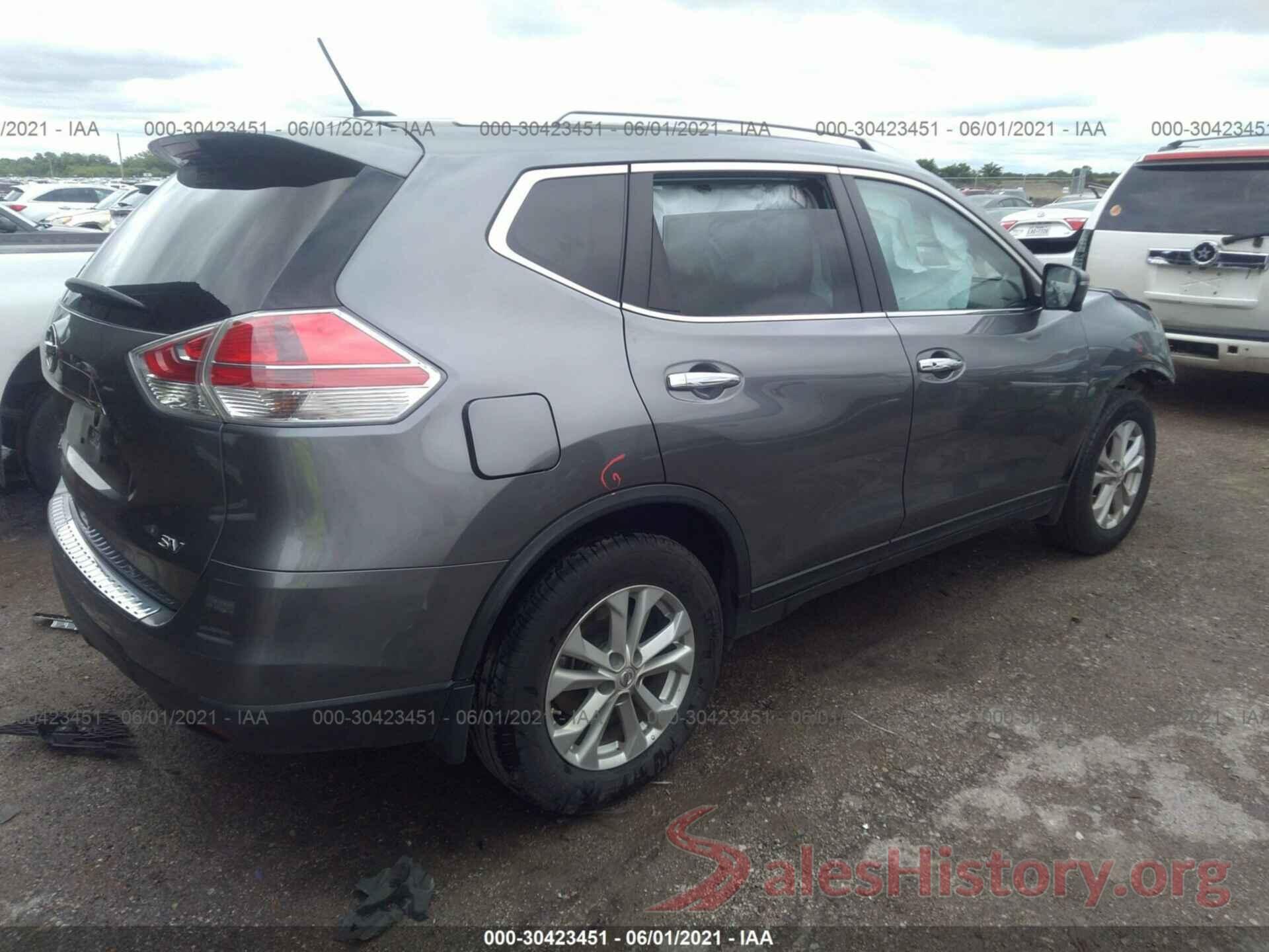 KNMAT2MT1GP616237 2016 NISSAN ROGUE