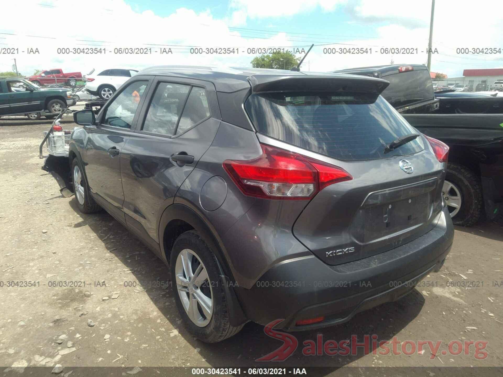 3N1CP5CU7KL523108 2019 NISSAN KICKS