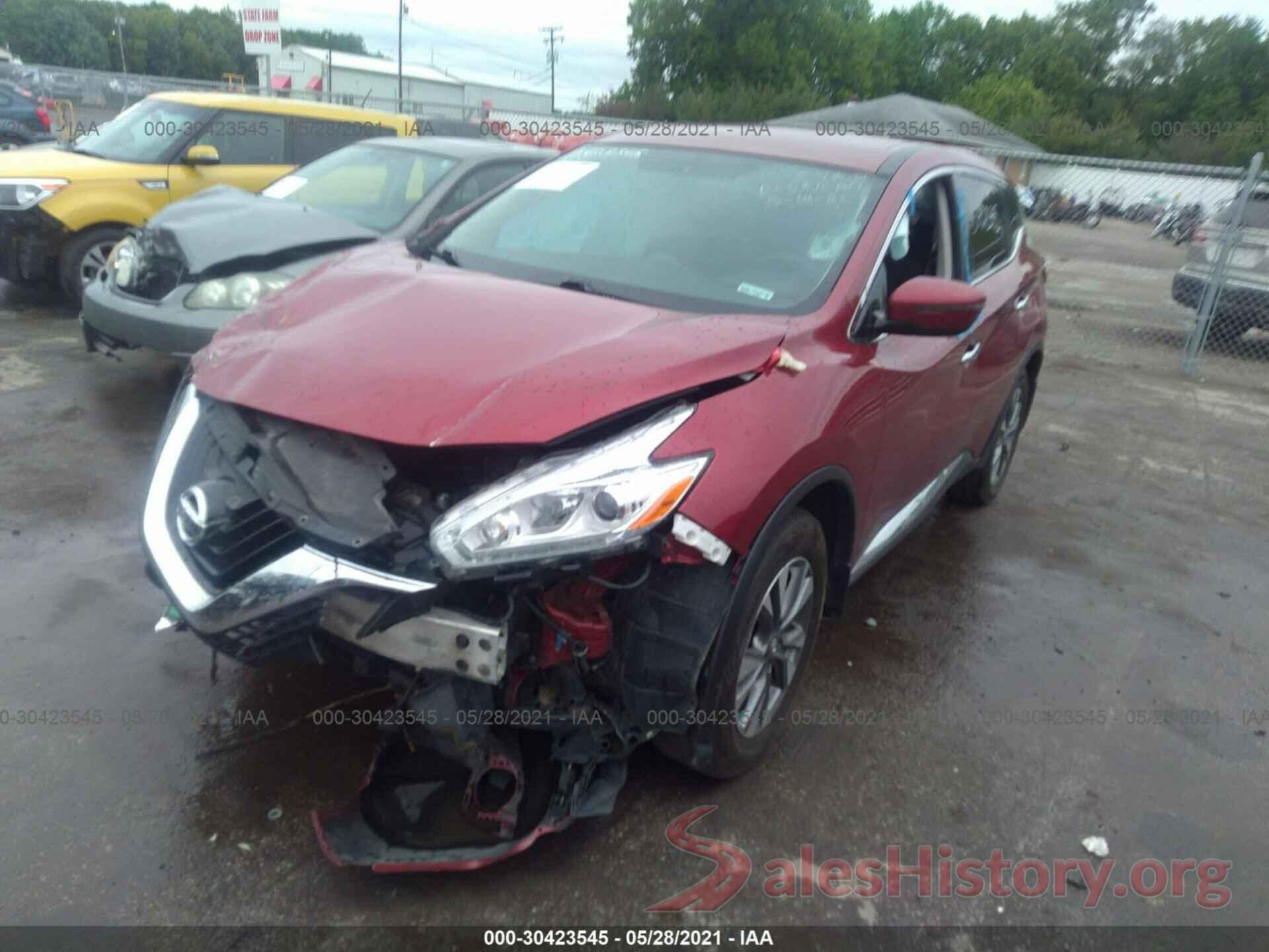 5N1AZ2MH3HN138857 2017 NISSAN MURANO