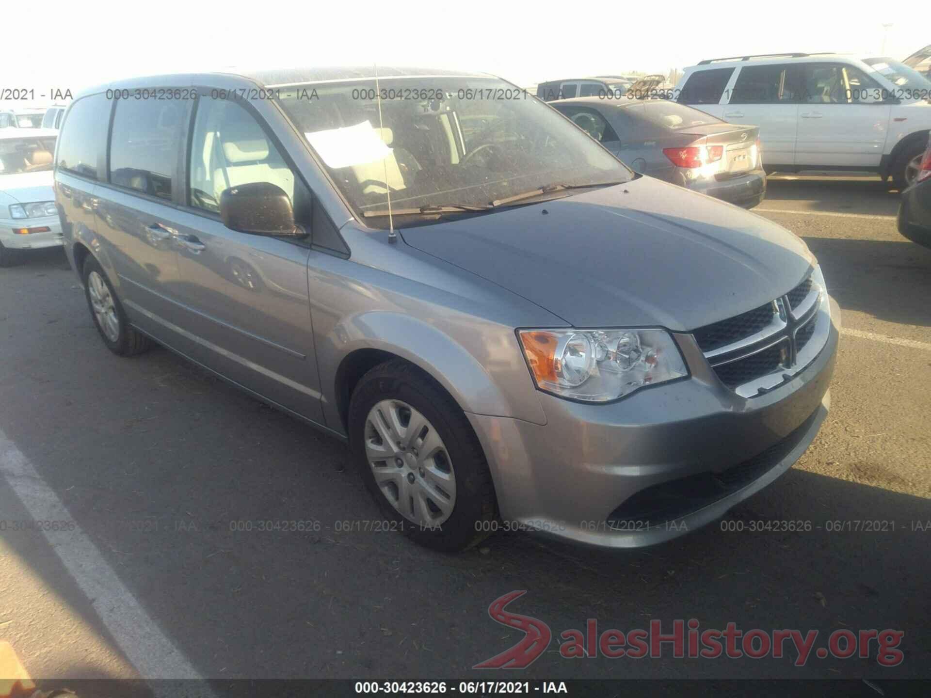 2C4RDGBGXGR354137 2016 DODGE GRAND CARAVAN