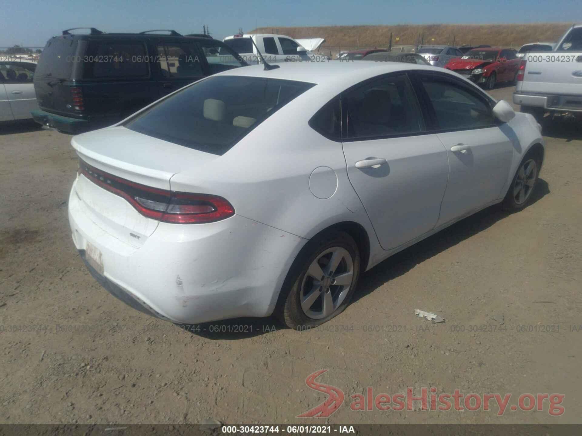 1C3CDFBB2GD563948 2016 DODGE DART