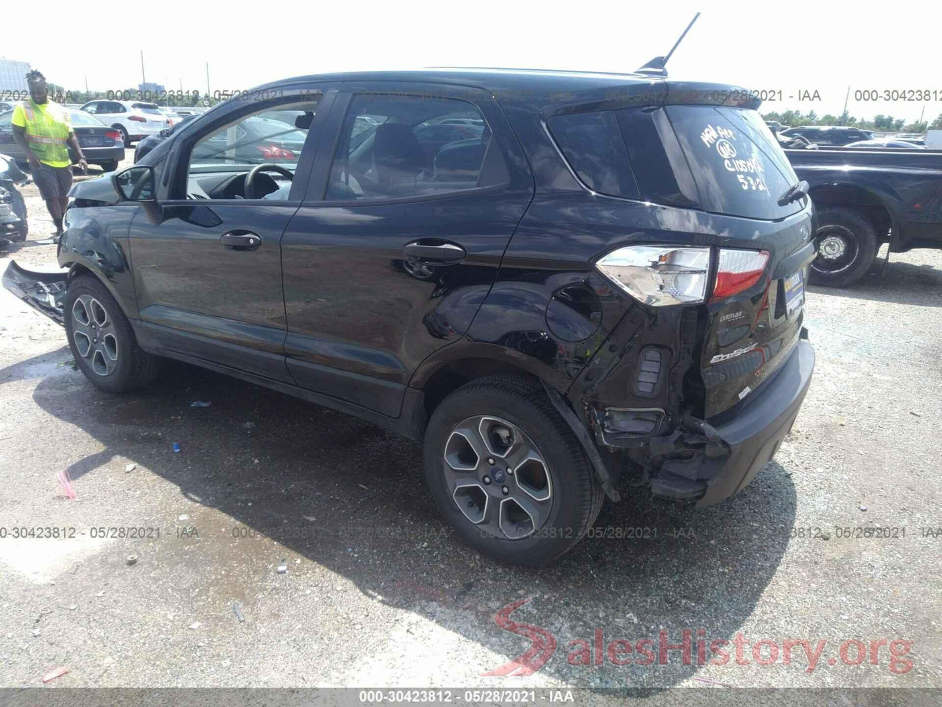 MAJ3S2FE5LC313088 2020 FORD ECOSPORT