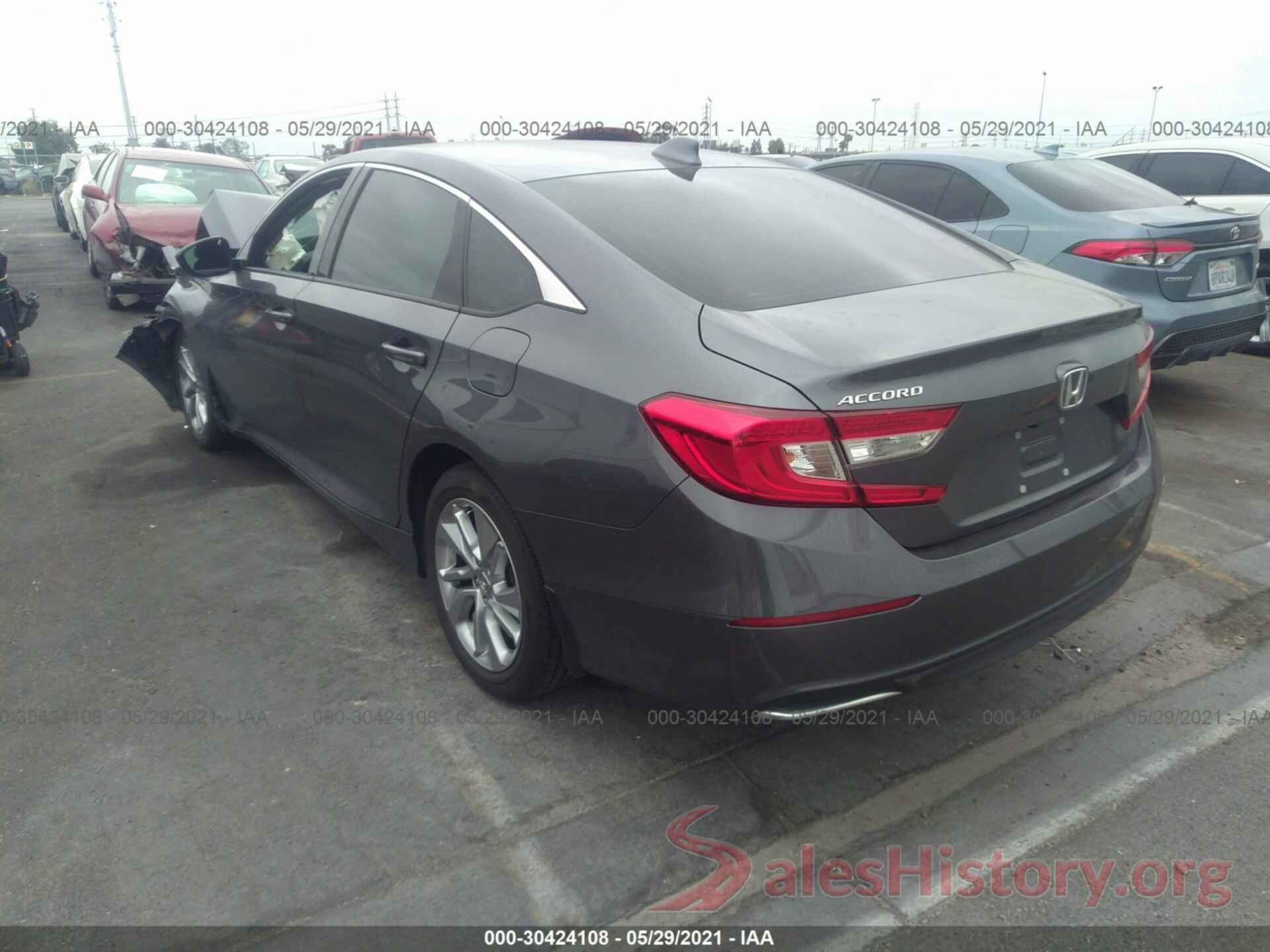 1HGCV1F14LA121411 2020 HONDA ACCORD SEDAN