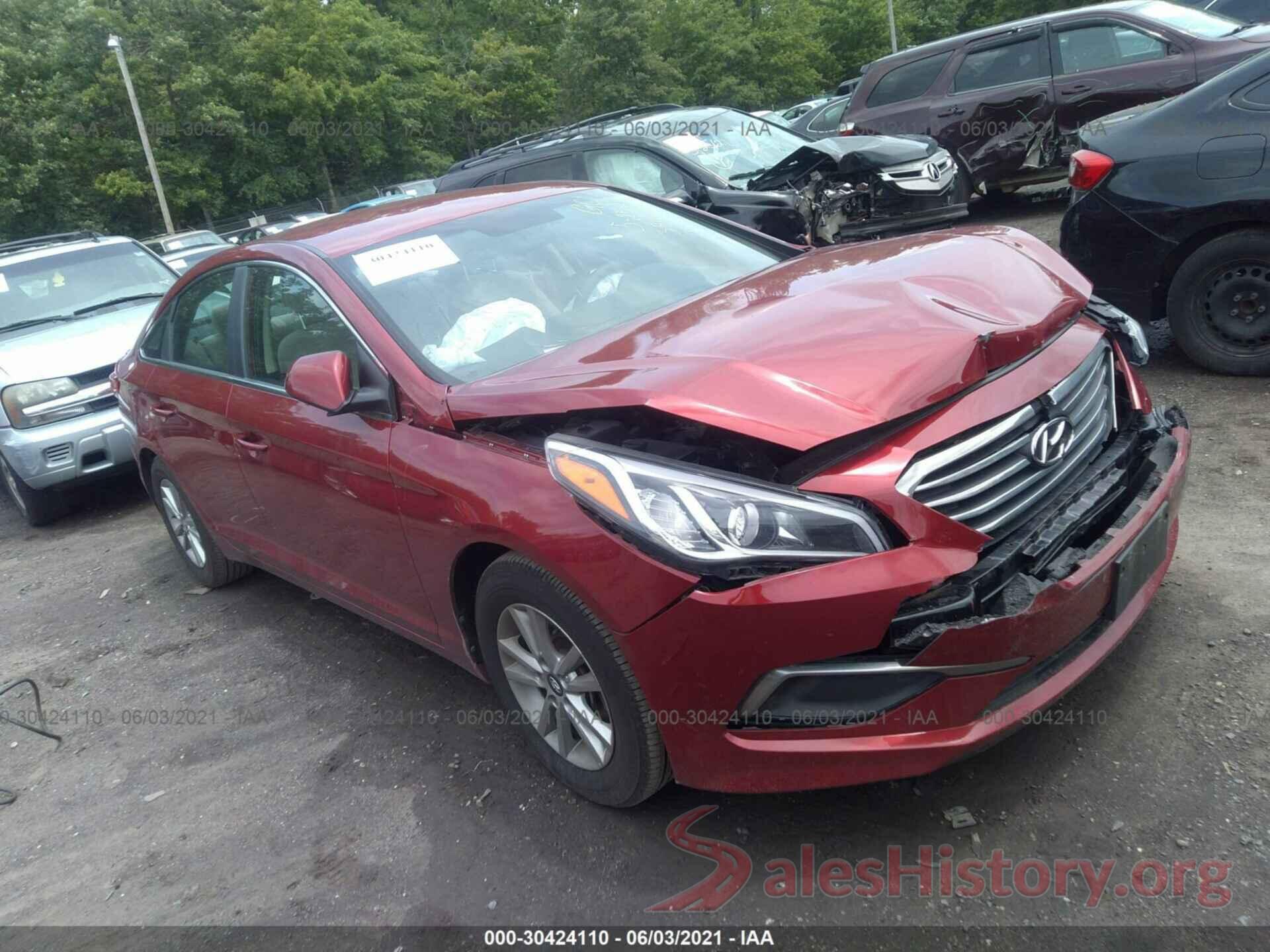 5NPE24AF4GH356877 2016 HYUNDAI SONATA