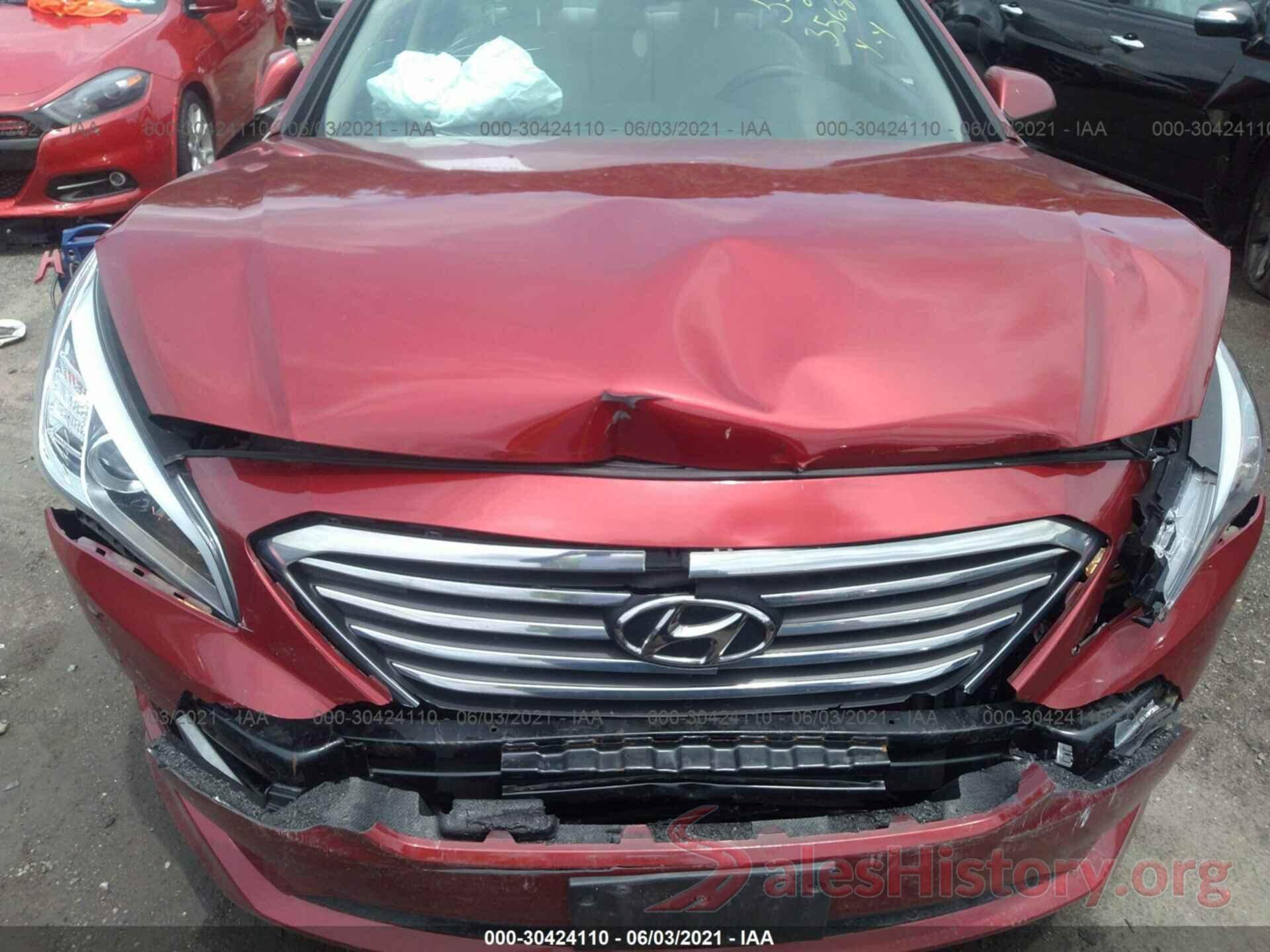 5NPE24AF4GH356877 2016 HYUNDAI SONATA