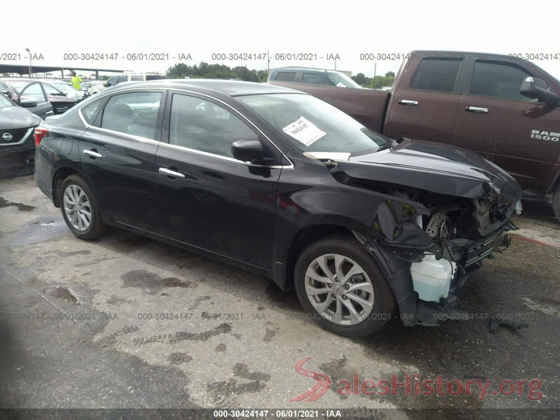 3N1AB7AP3KY375993 2019 NISSAN SENTRA