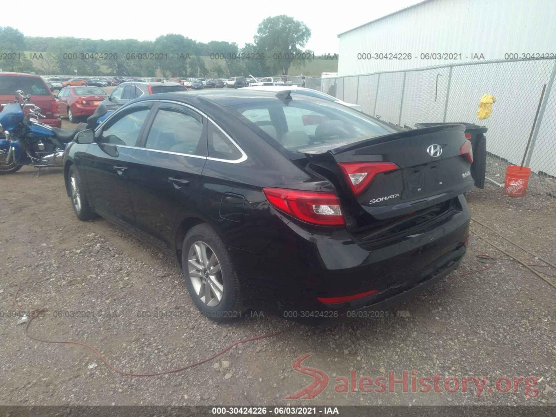 5NPE24AF0HH494577 2017 HYUNDAI SONATA