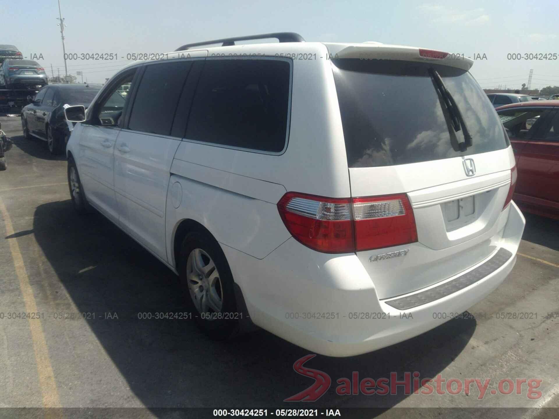 KNDJP3A56G7352352 2007 HONDA ODYSSEY