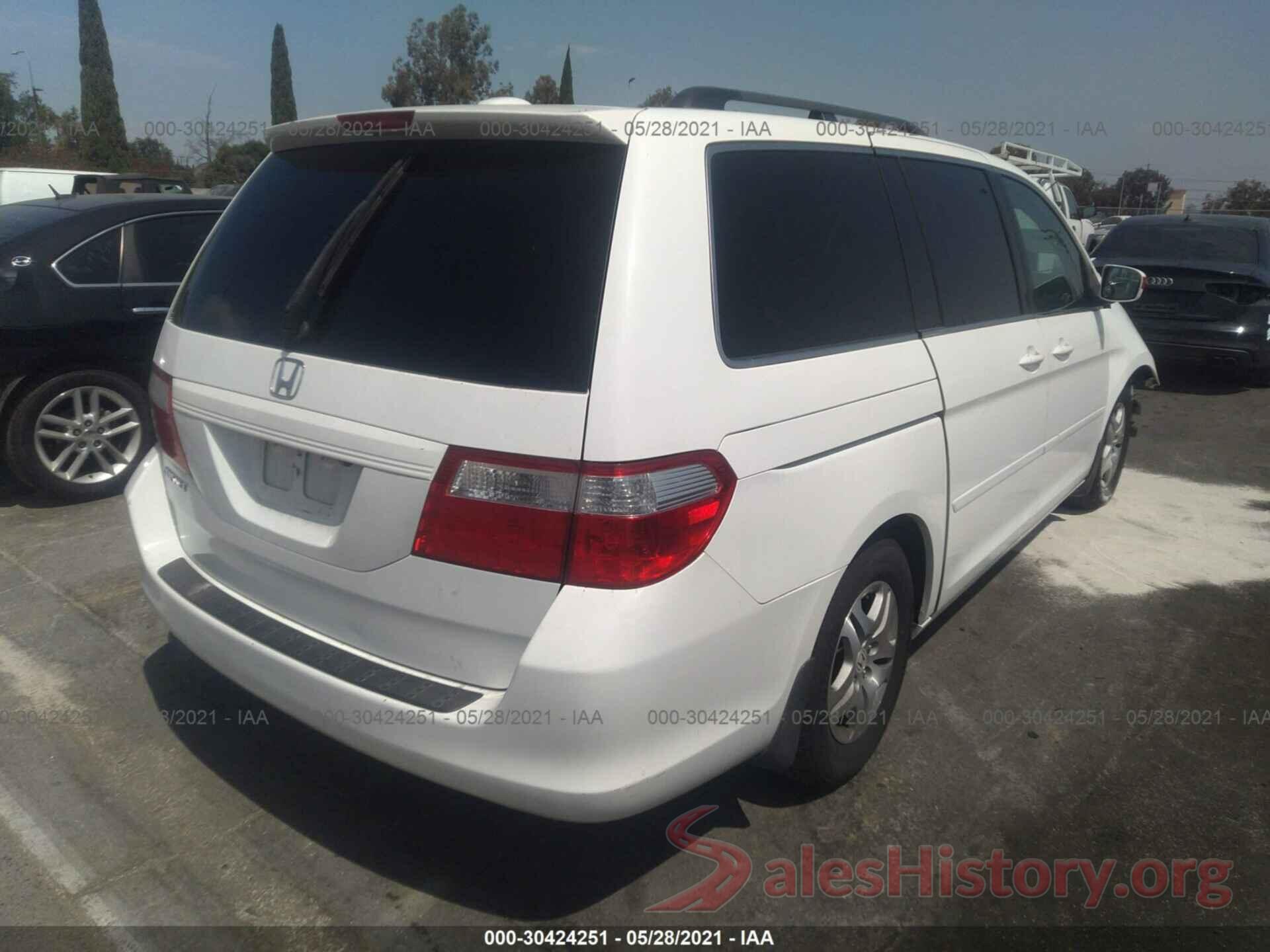 KNDJP3A56G7352352 2007 HONDA ODYSSEY