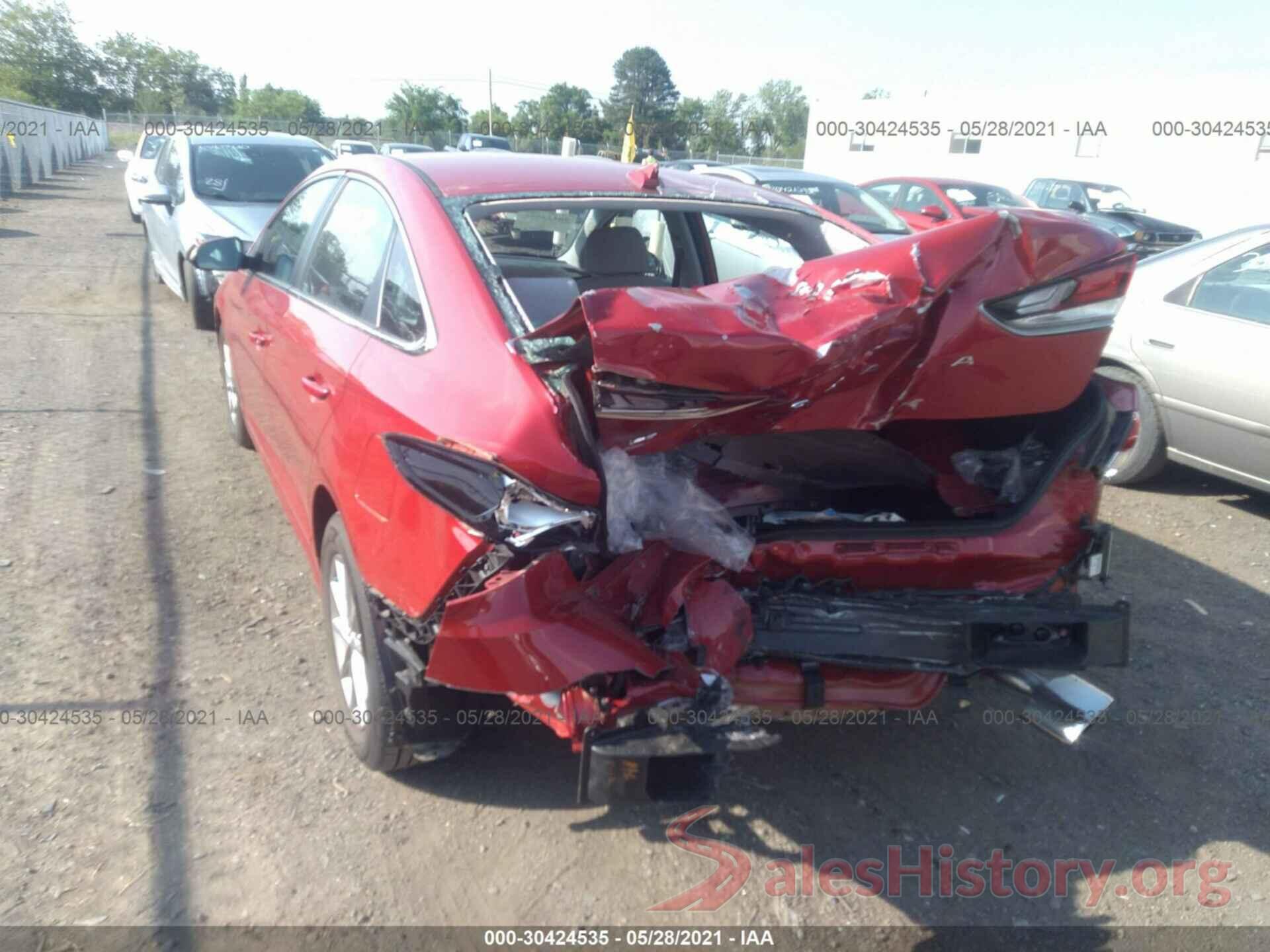 5NPE24AF8JH684357 2018 HYUNDAI SONATA