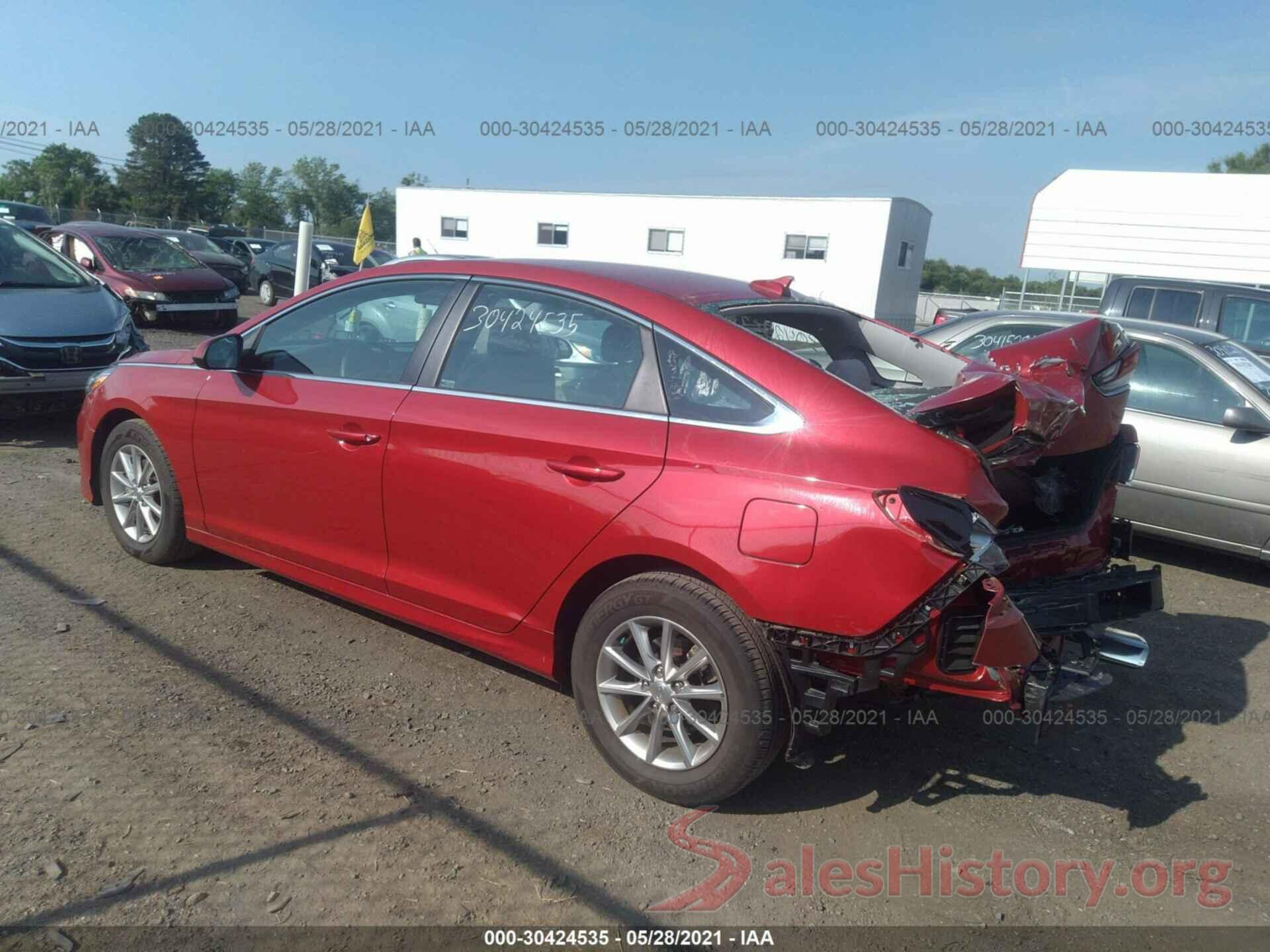 5NPE24AF8JH684357 2018 HYUNDAI SONATA