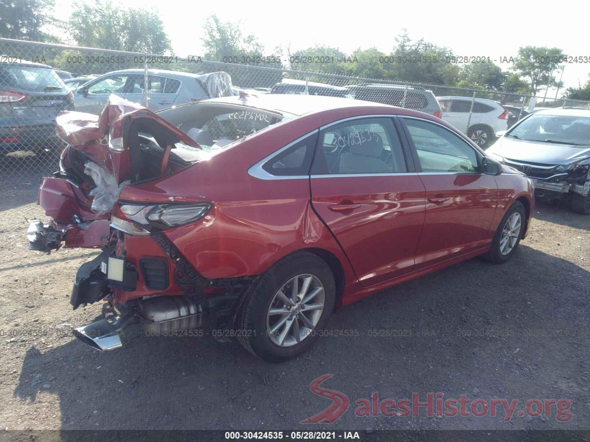 5NPE24AF8JH684357 2018 HYUNDAI SONATA