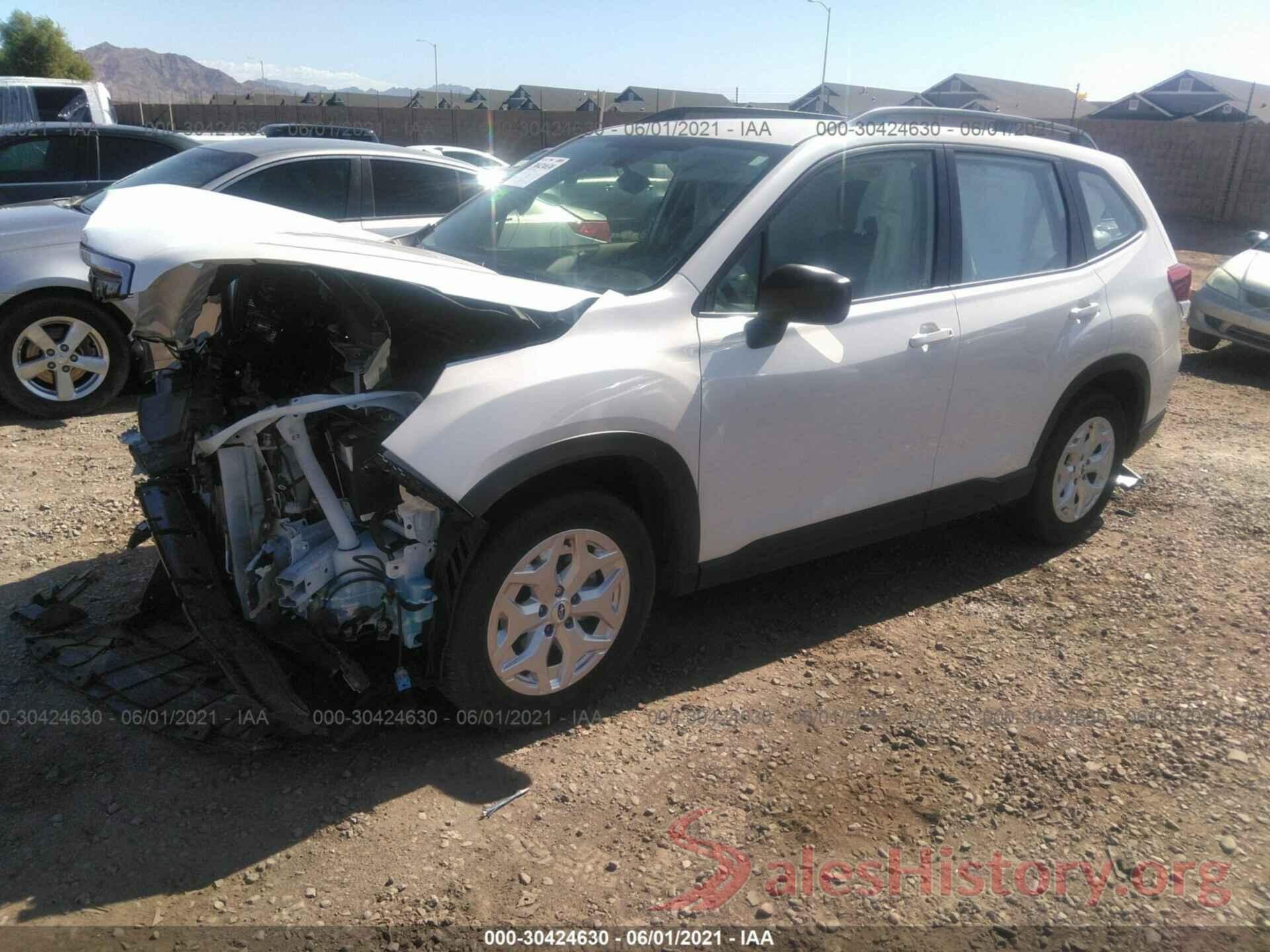 JF2SKACC5KH472120 2019 SUBARU FORESTER