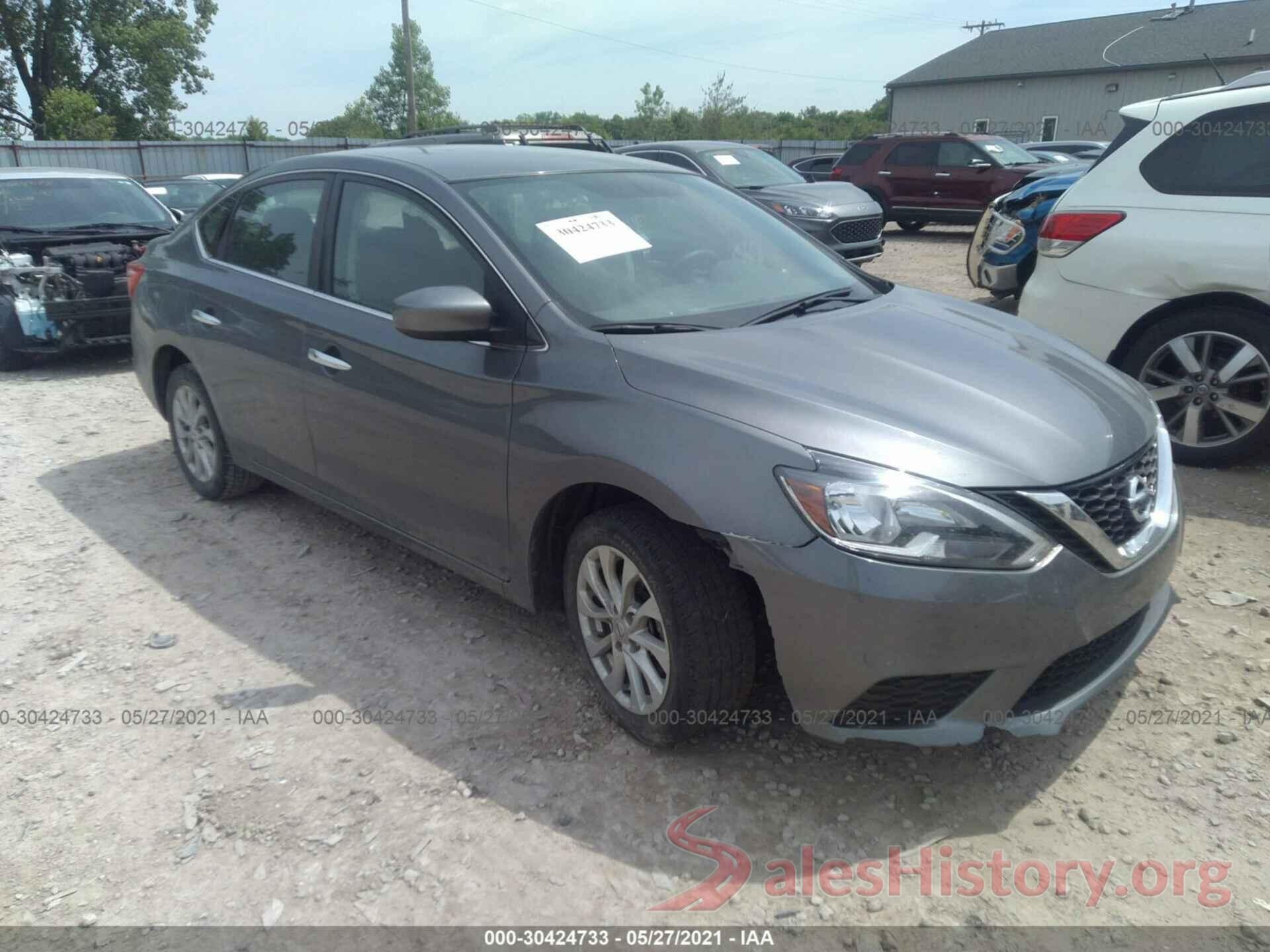 3N1AB7AP8KY284346 2019 NISSAN SENTRA