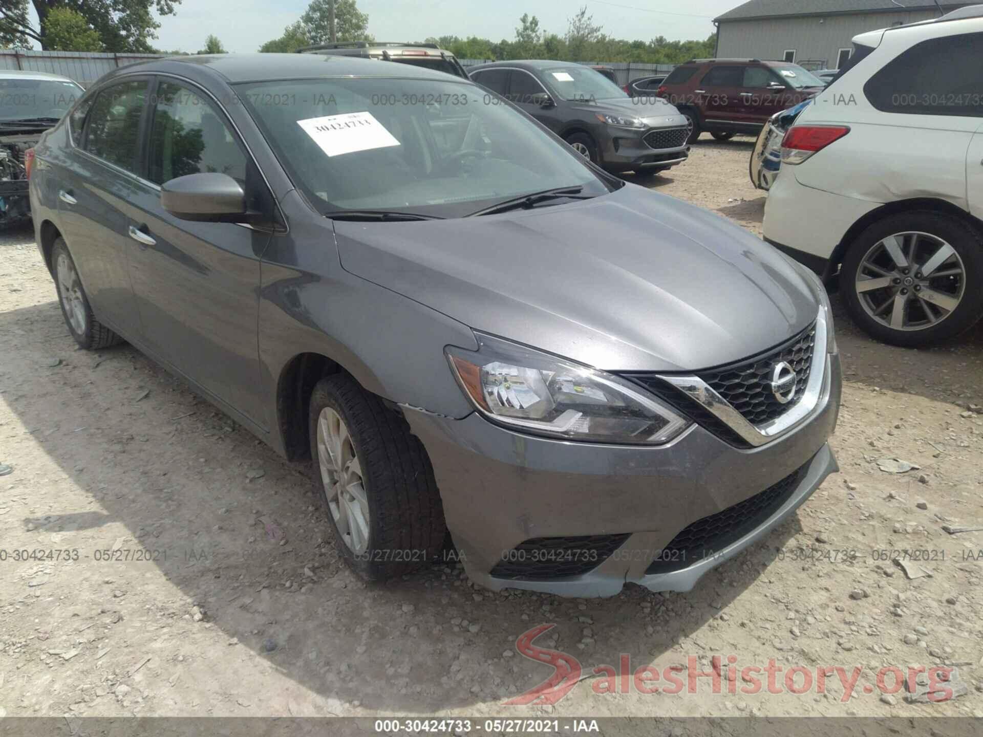 3N1AB7AP8KY284346 2019 NISSAN SENTRA