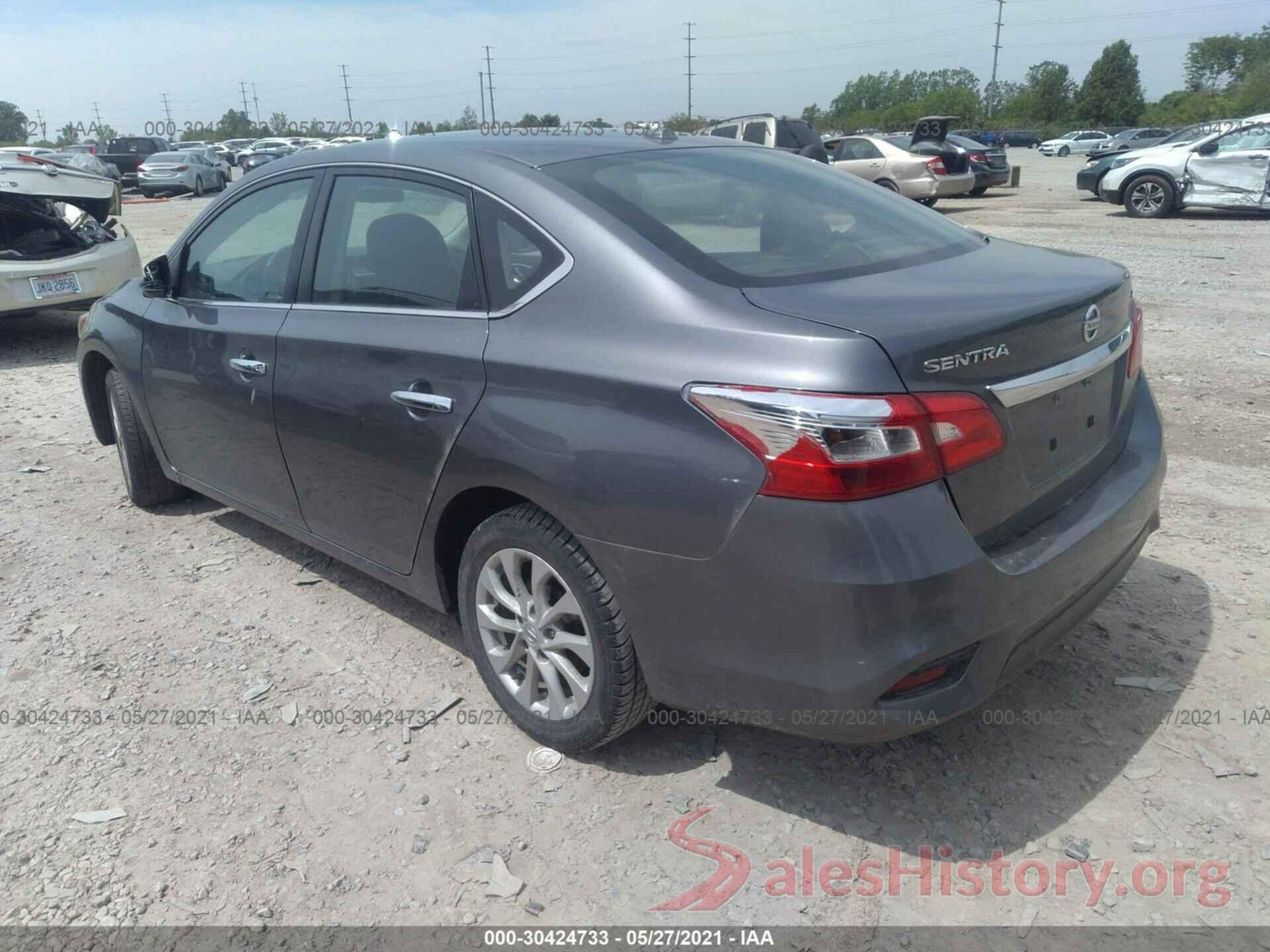 3N1AB7AP8KY284346 2019 NISSAN SENTRA