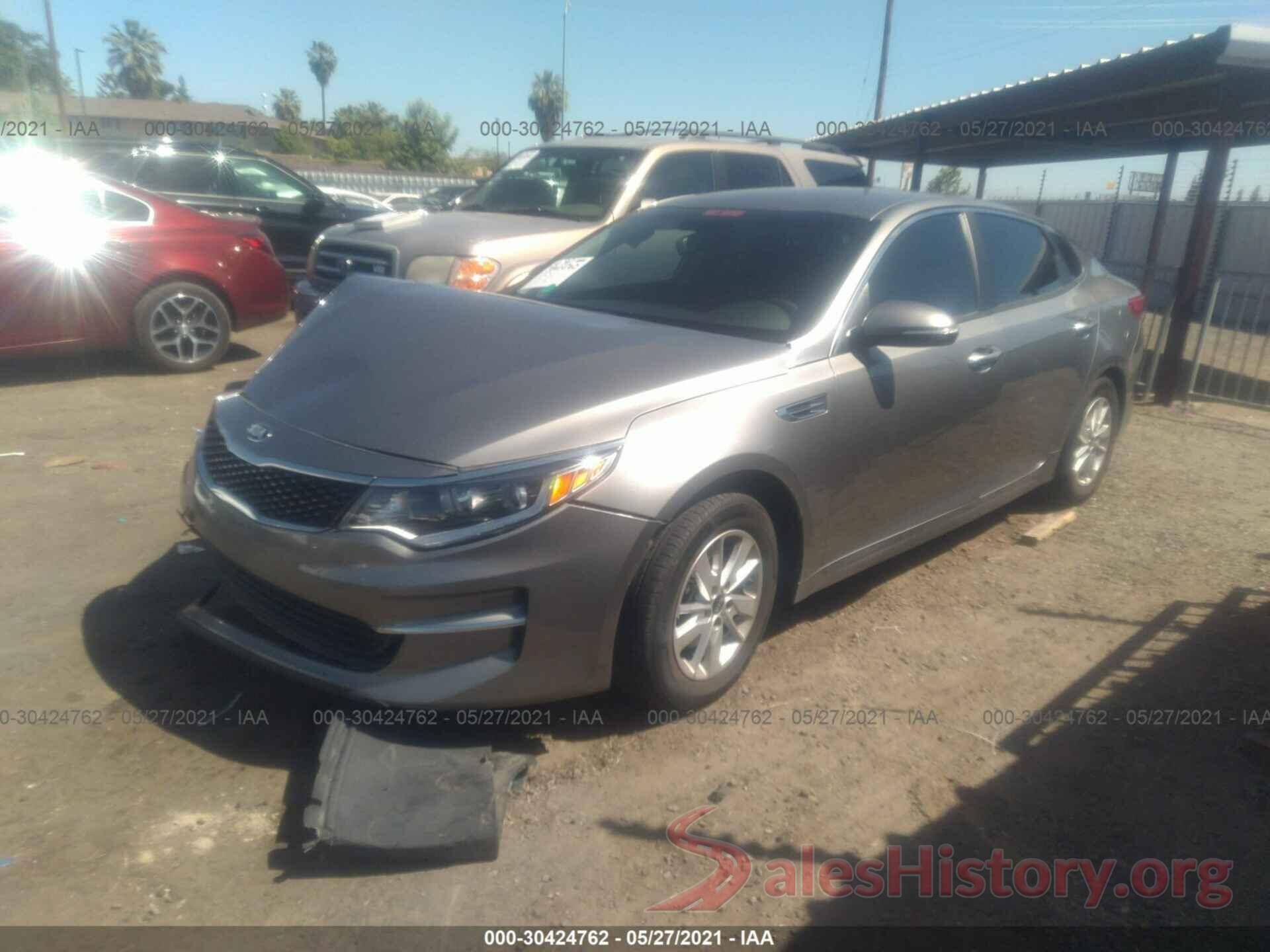 5XXGT4L34JG233706 2018 KIA OPTIMA