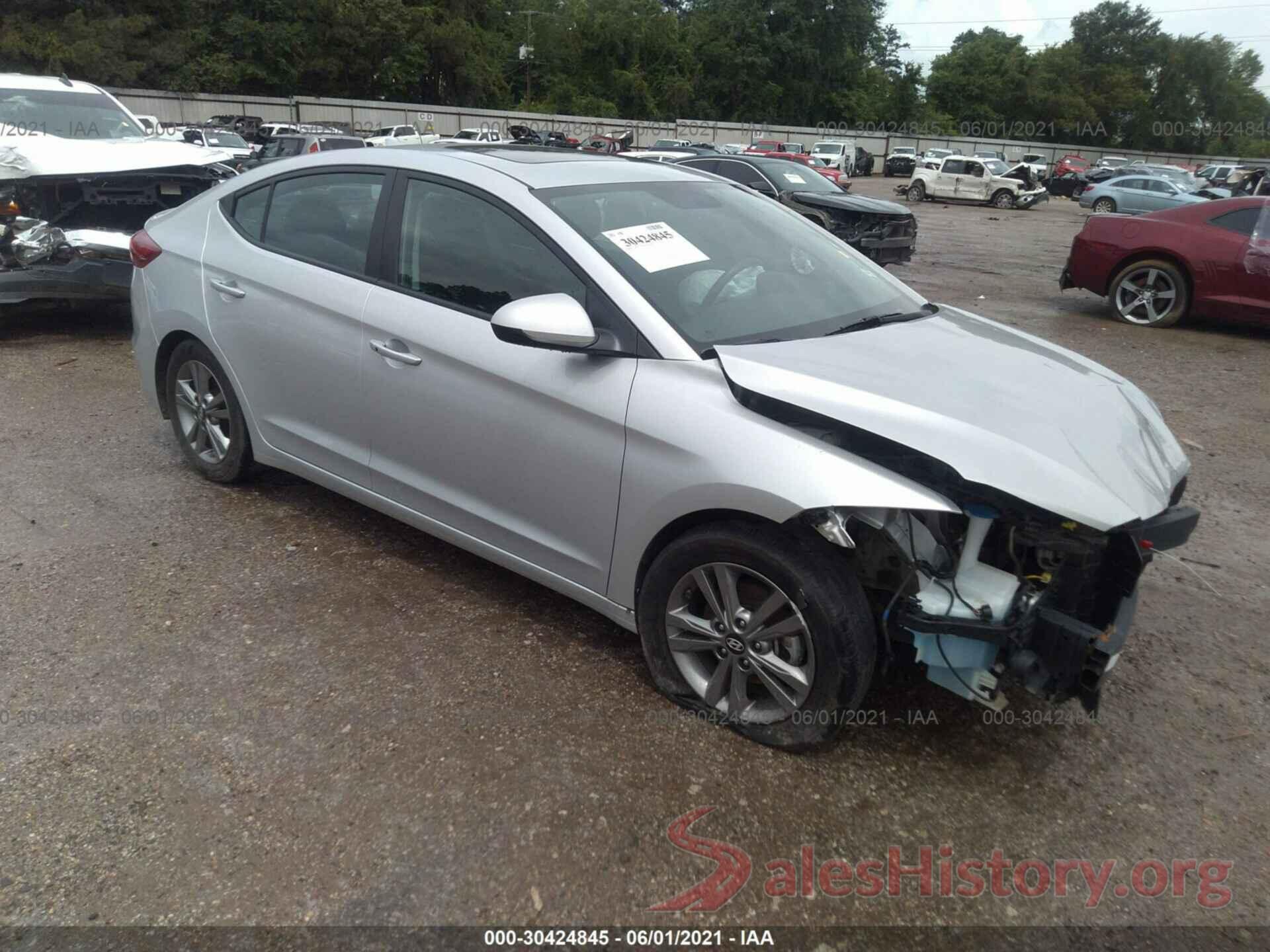 5NPD84LF1JH320935 2018 HYUNDAI ELANTRA