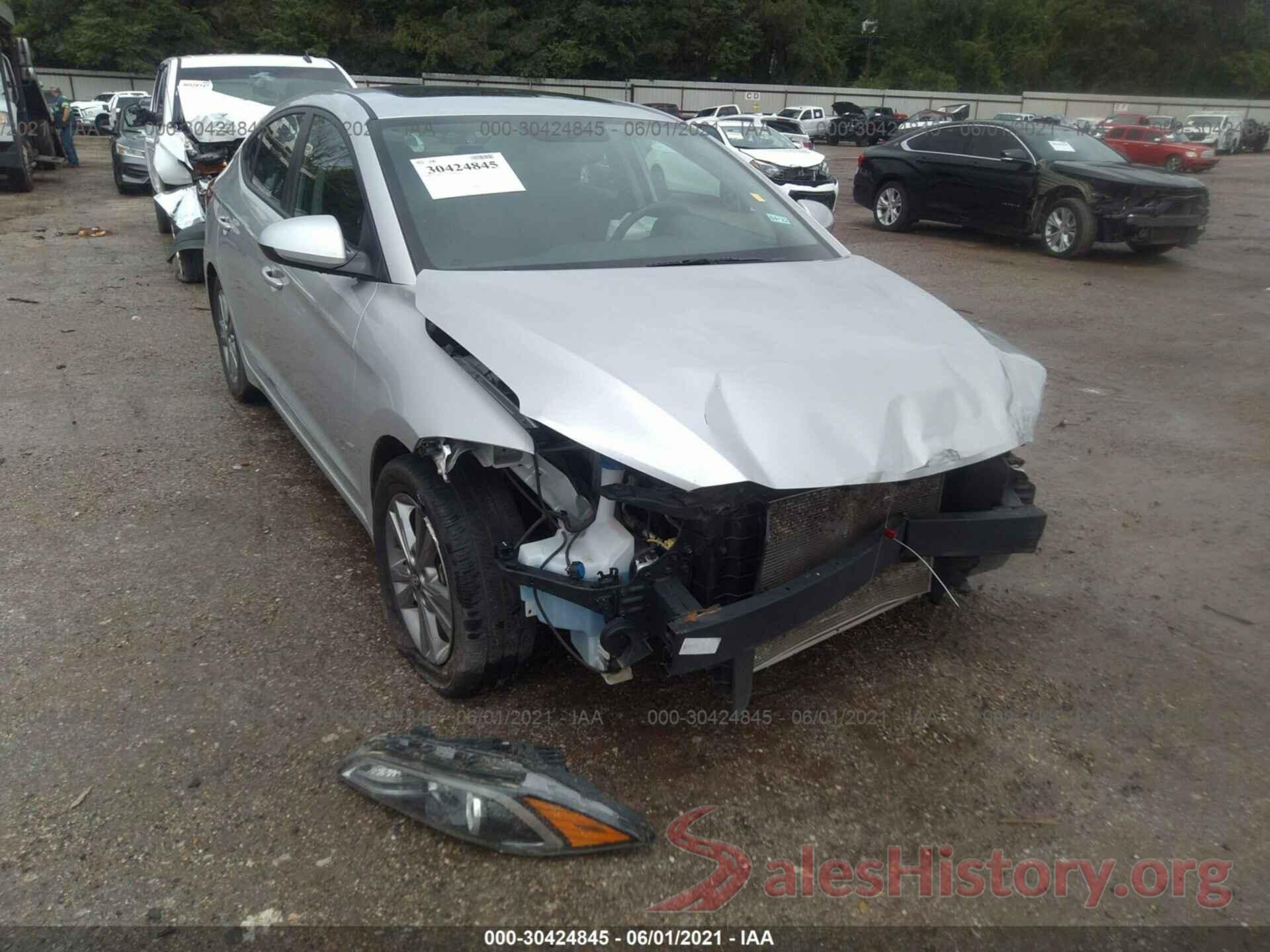 5NPD84LF1JH320935 2018 HYUNDAI ELANTRA