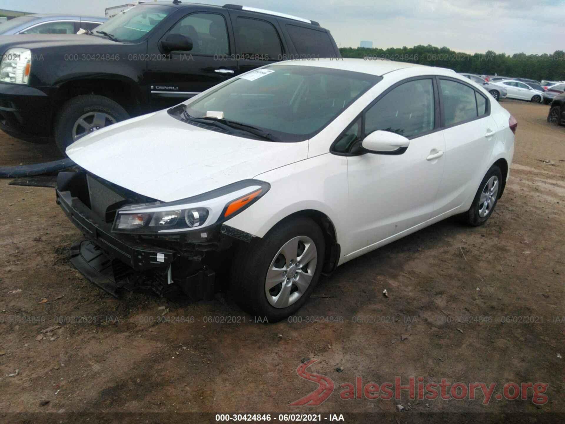 3KPFK4A74JE233301 2018 KIA FORTE