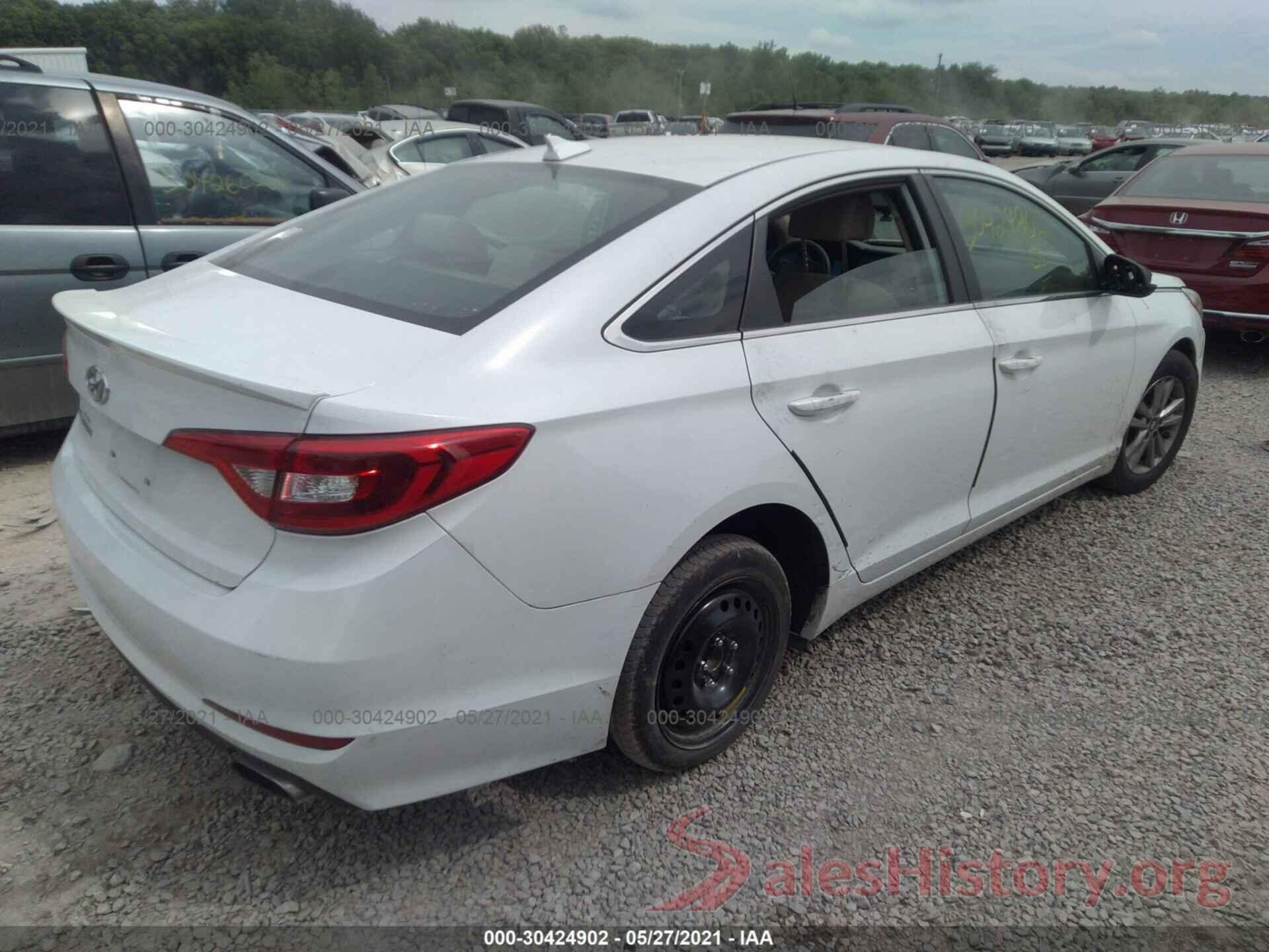 5NPE24AFXGH381427 2016 HYUNDAI SONATA