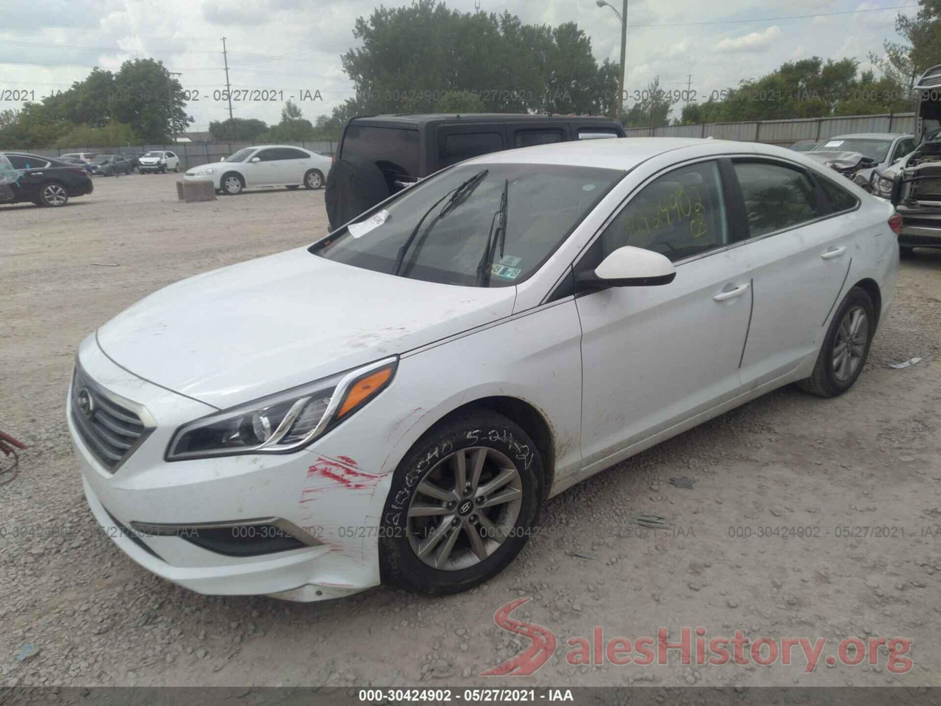 5NPE24AFXGH381427 2016 HYUNDAI SONATA