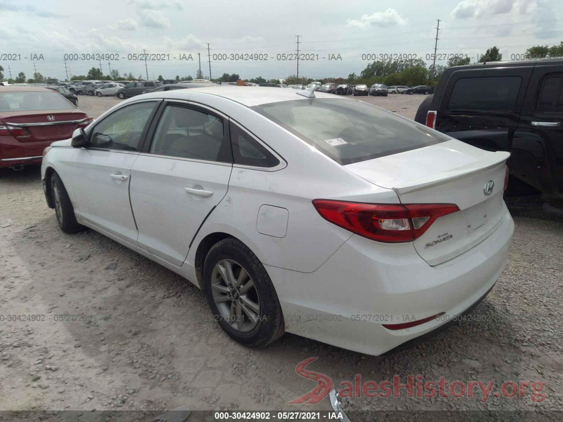 5NPE24AFXGH381427 2016 HYUNDAI SONATA