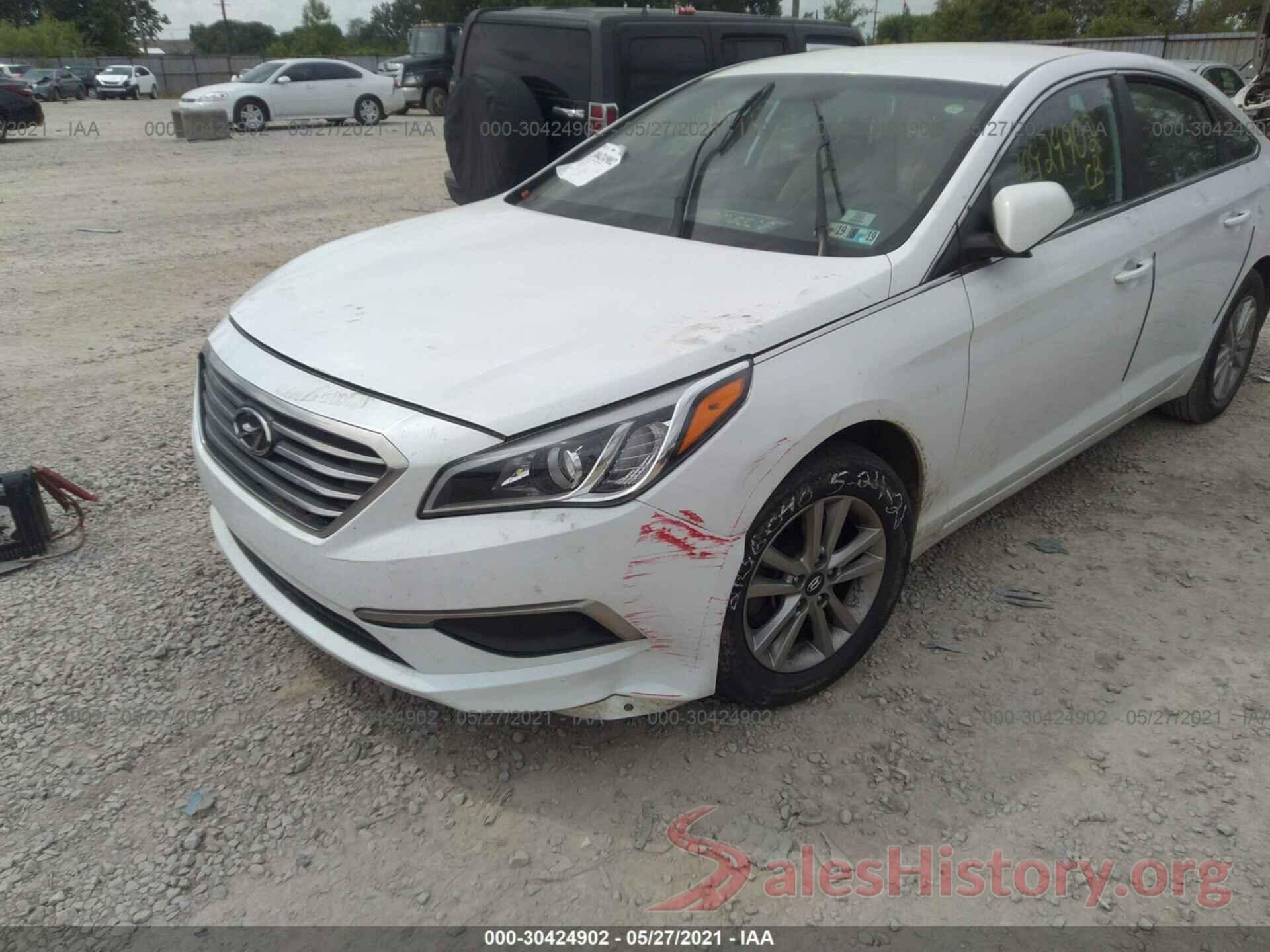 5NPE24AFXGH381427 2016 HYUNDAI SONATA