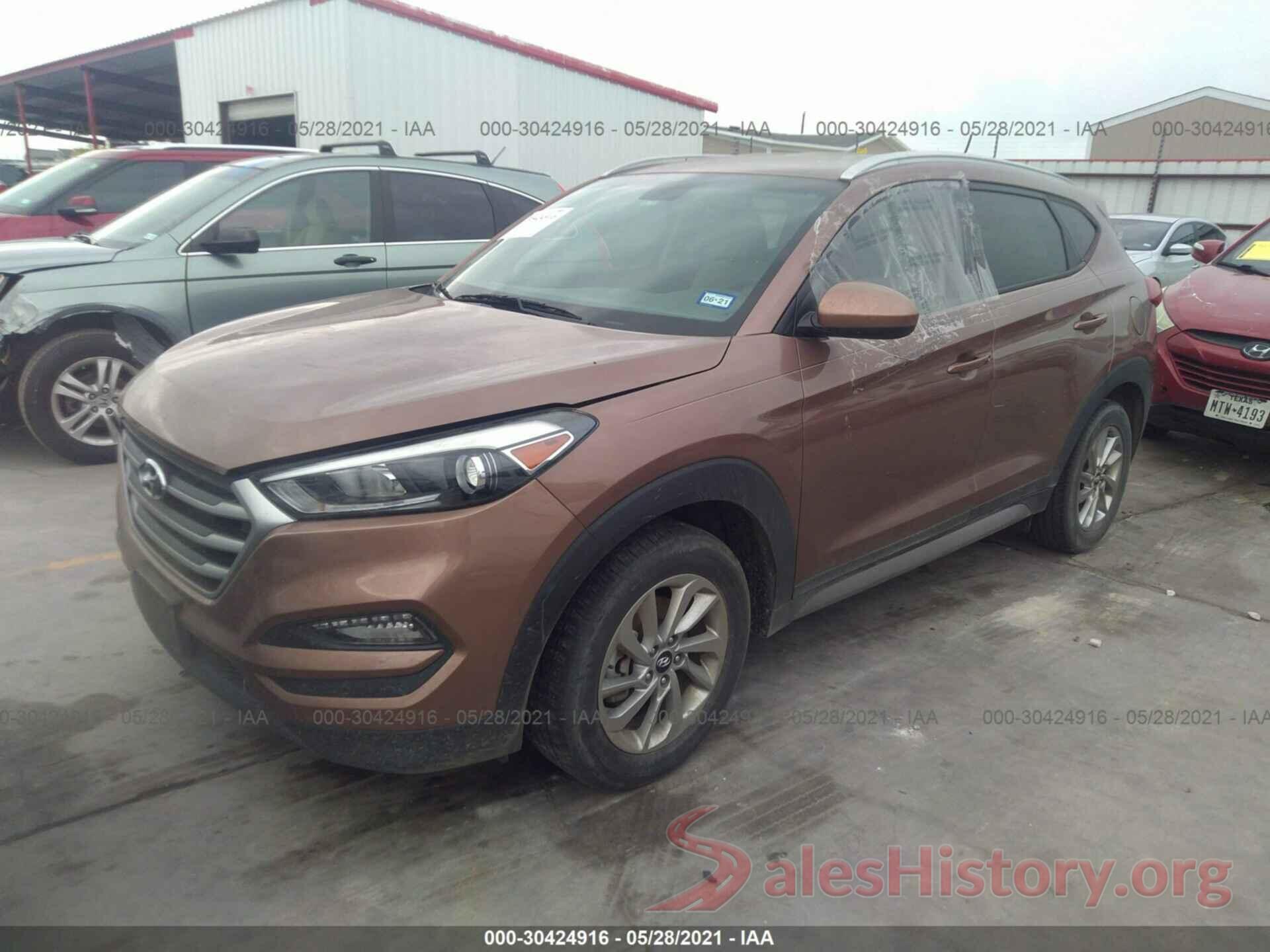 KM8J3CA42HU380201 2017 HYUNDAI TUCSON