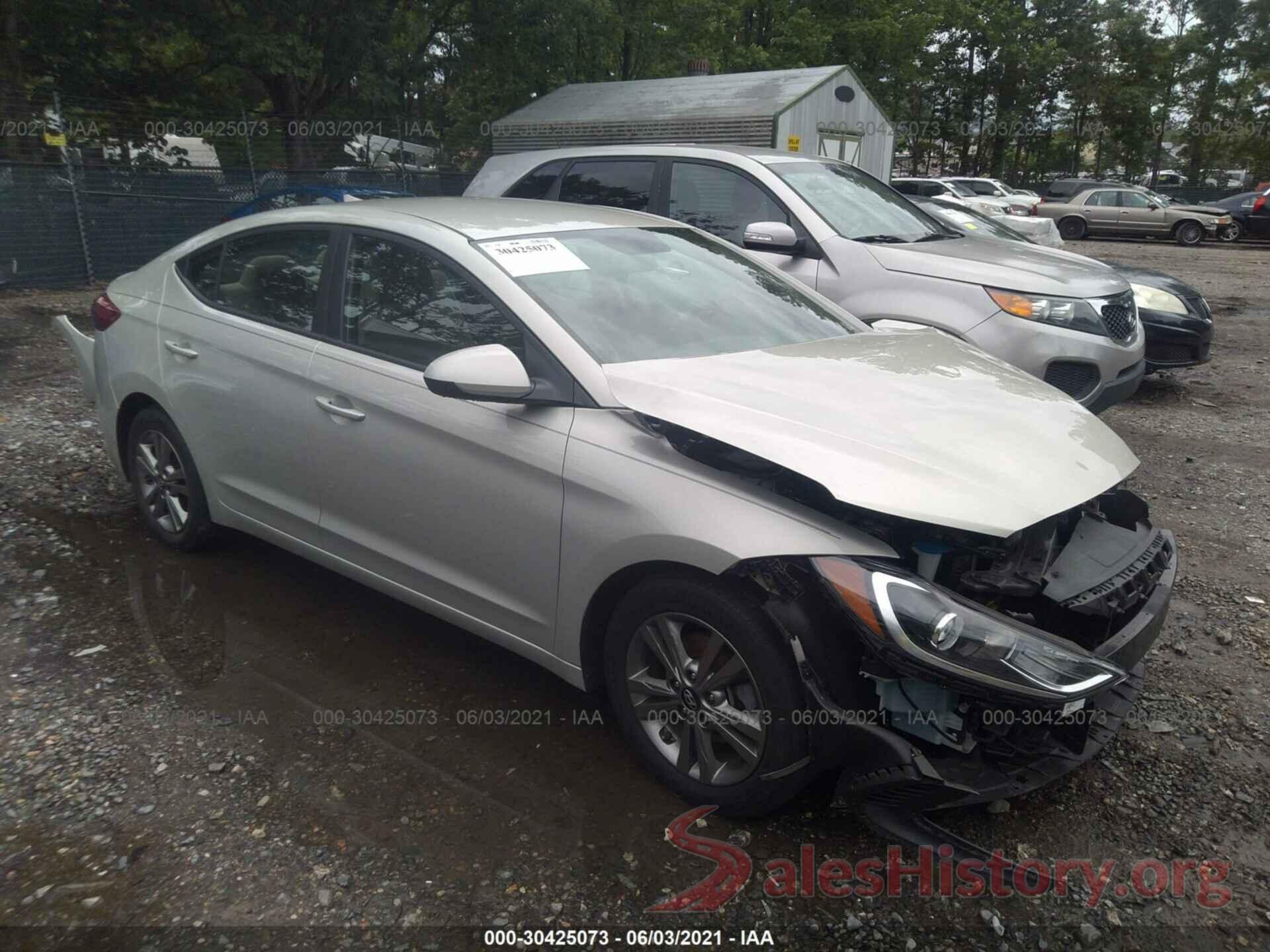 5NPD84LF6JH384579 2018 HYUNDAI ELANTRA