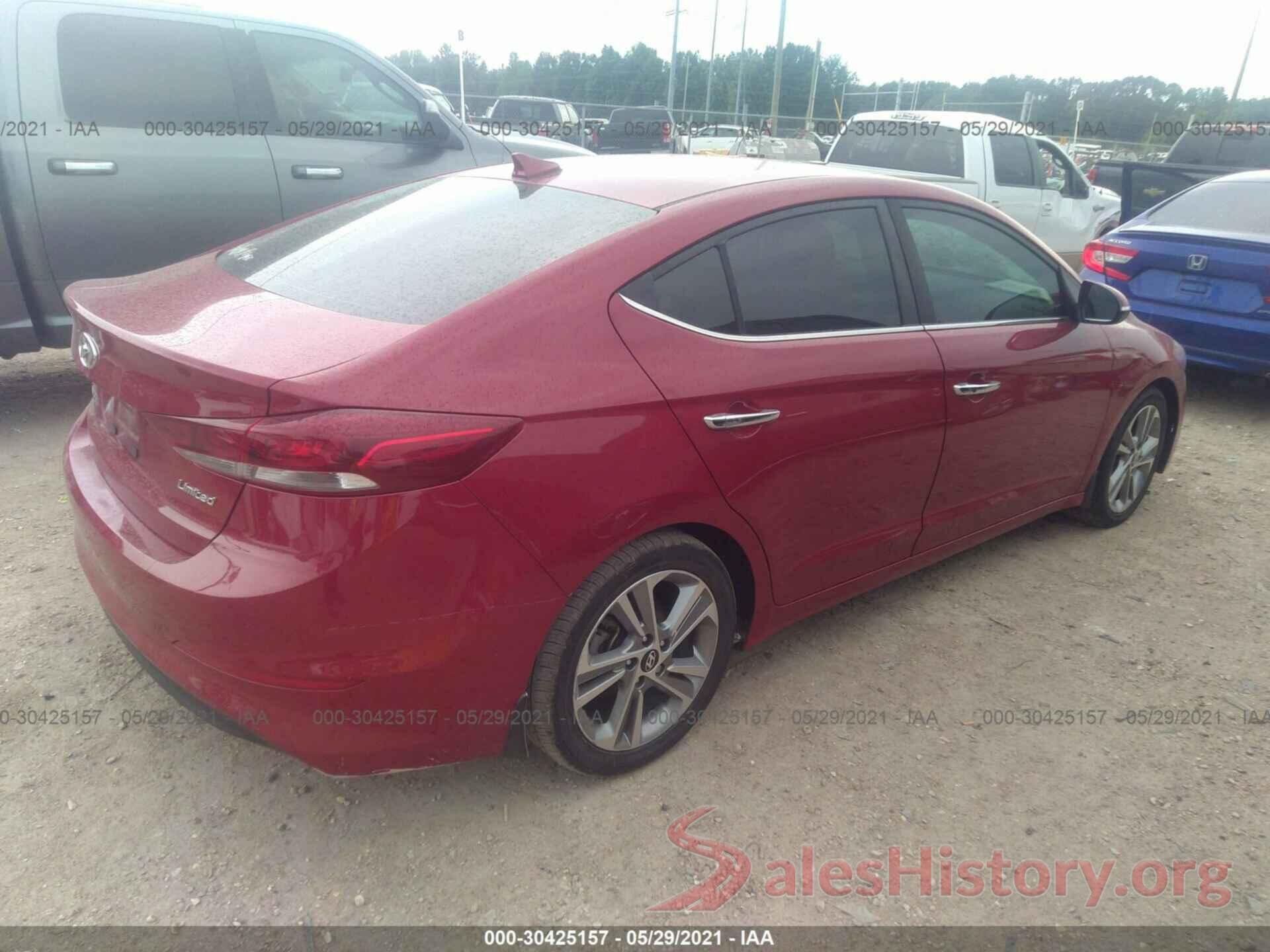 KMHD84LF3HU318275 2017 HYUNDAI ELANTRA